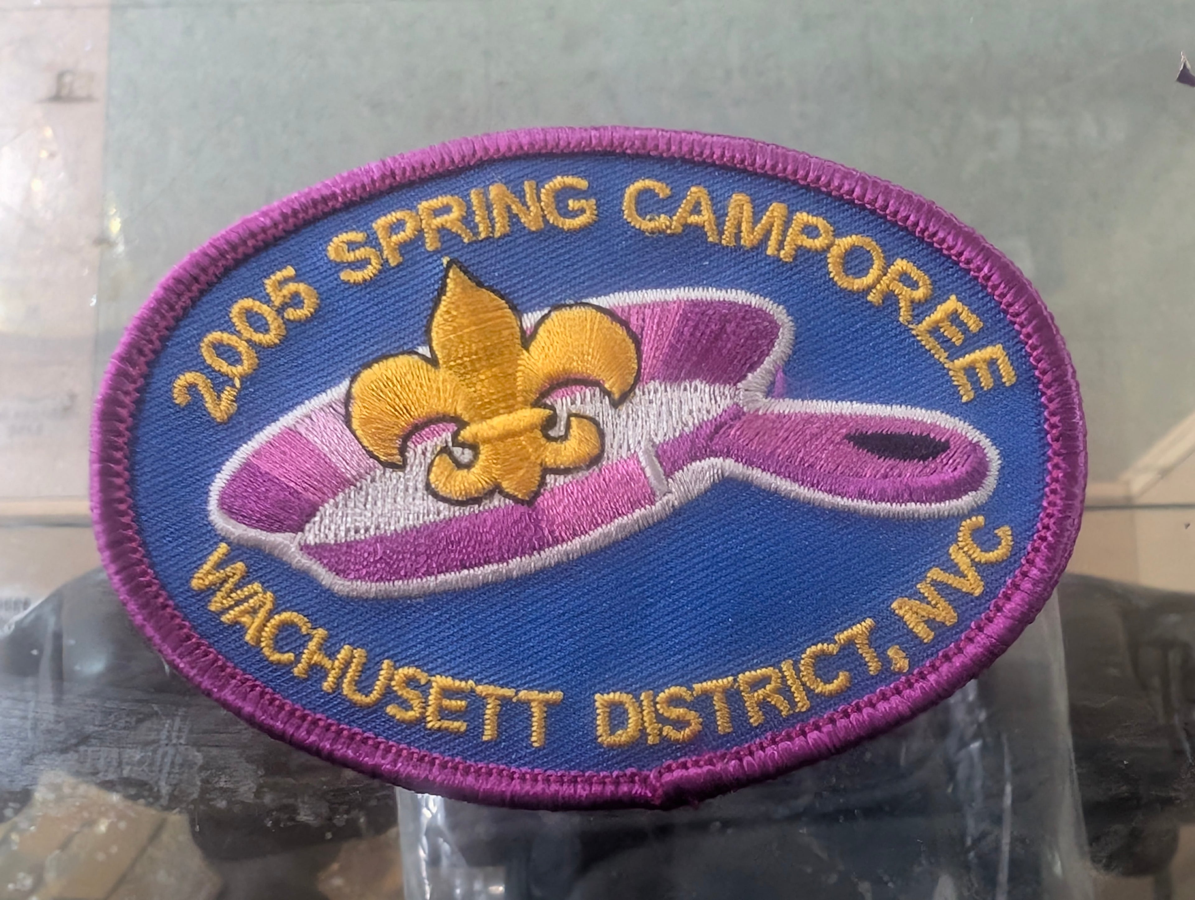 2005 BSA Spring Camporee Patch Wachusett District MWC