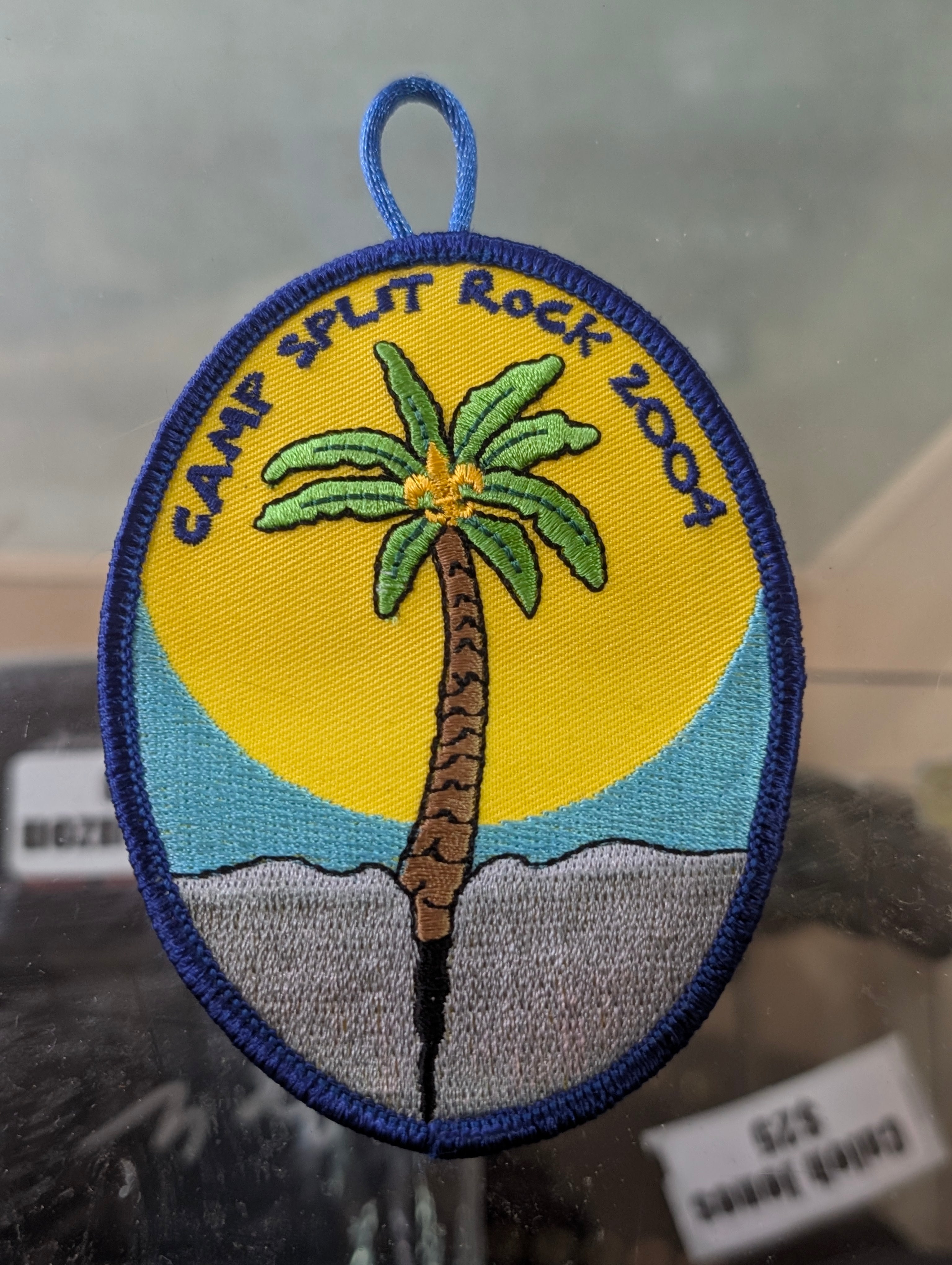 2004 Camp Split Rock Palm Tree Patch BSA
