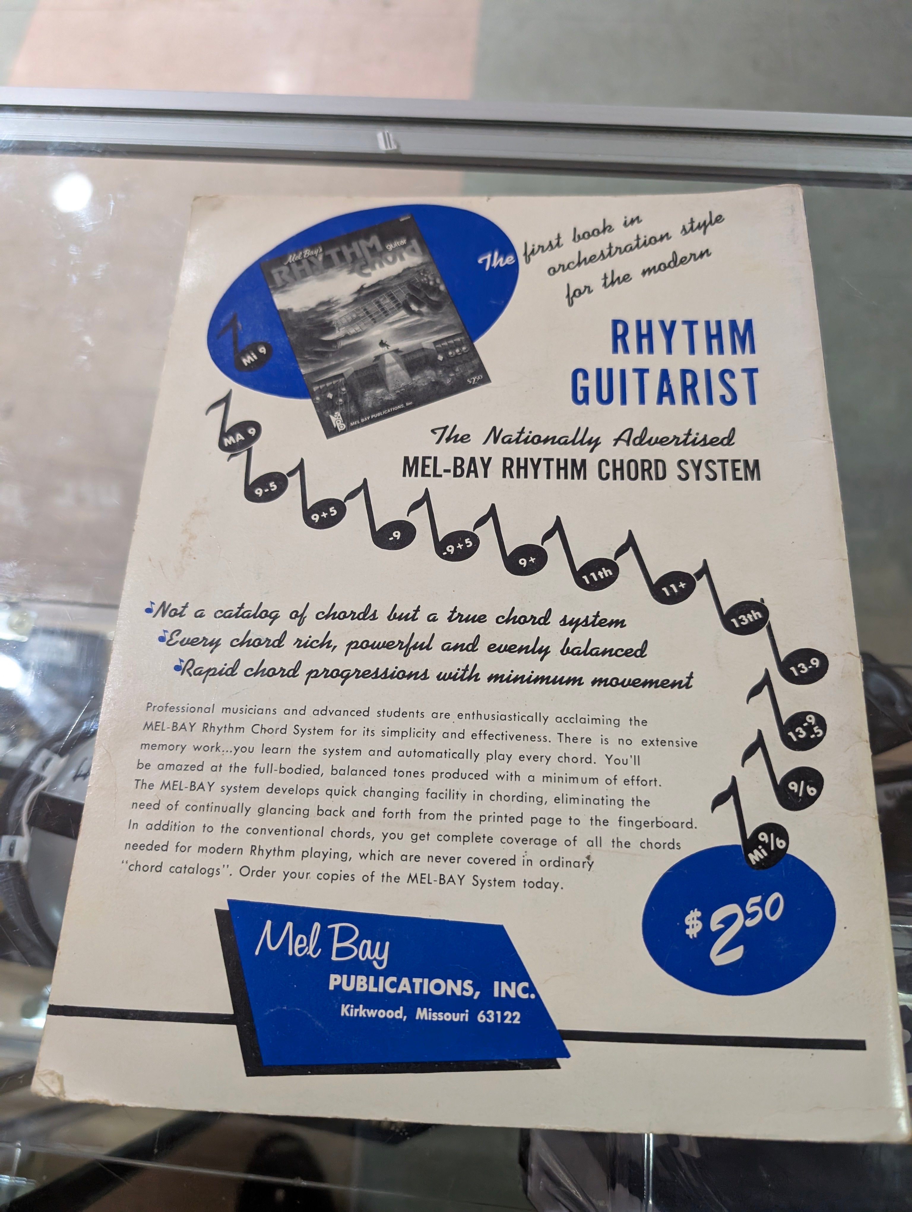 Vintage 1972 Mel Bay Modern Guitar Method Grade 1 Music Instruction Book