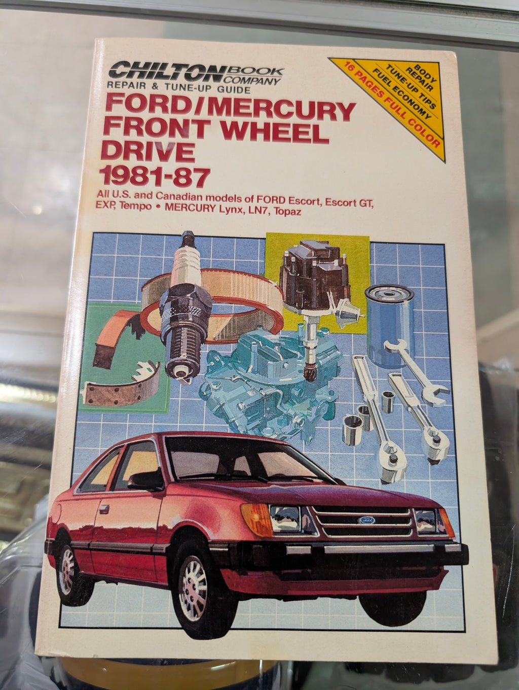 Chilton Ford Mercury Front Wheel Drive 1981-87 Repair Tune Up Manual