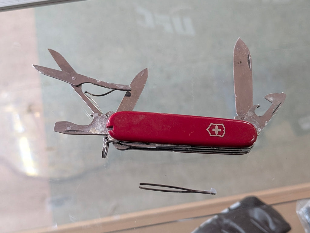 Vintage Victorinox Swiss Army Knife Red Multi Tool Pocket Knife Classic