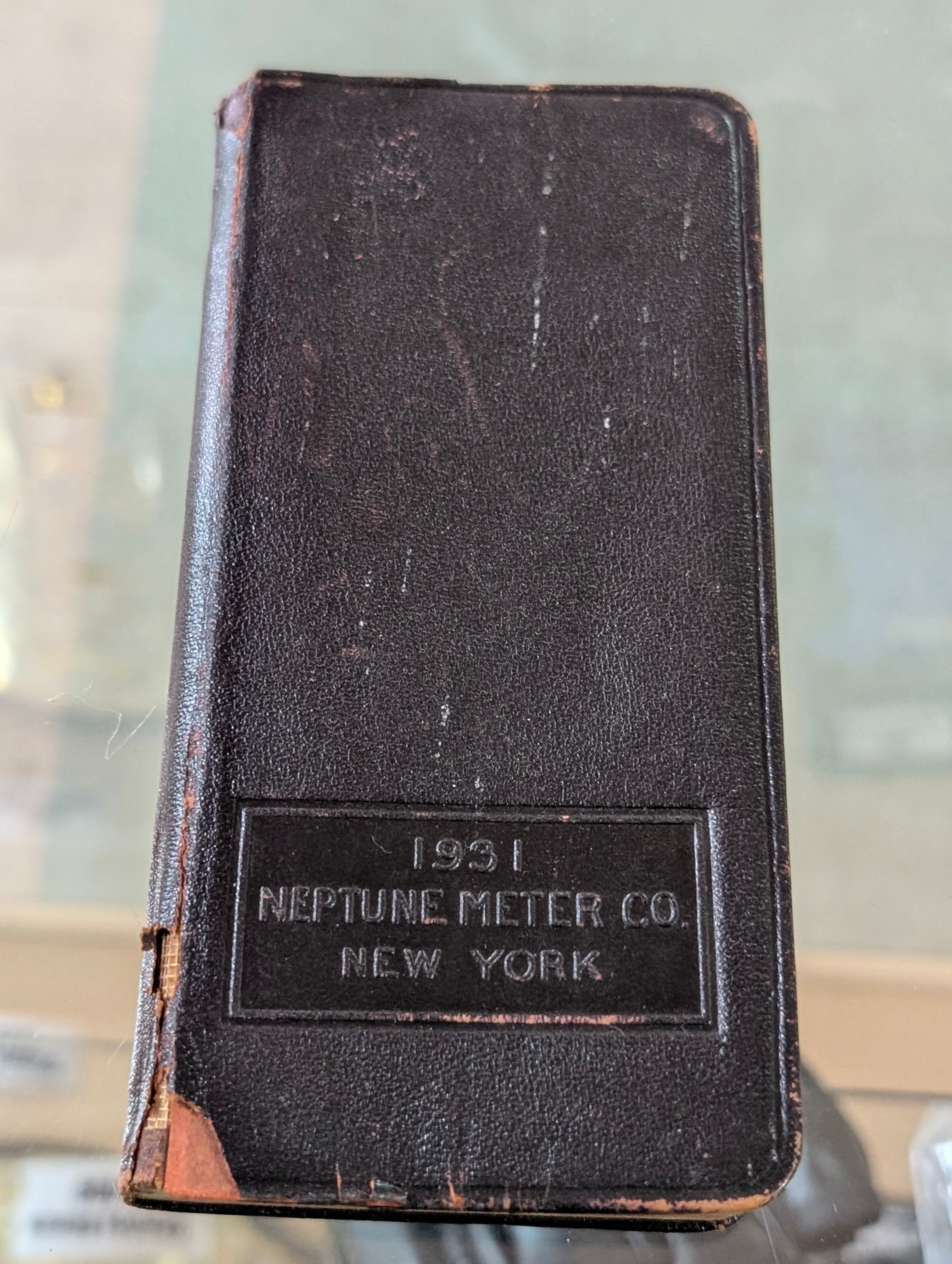 Vintage 1931 Neptune Meter Co New York Trident Water Meter Pocket Catalog