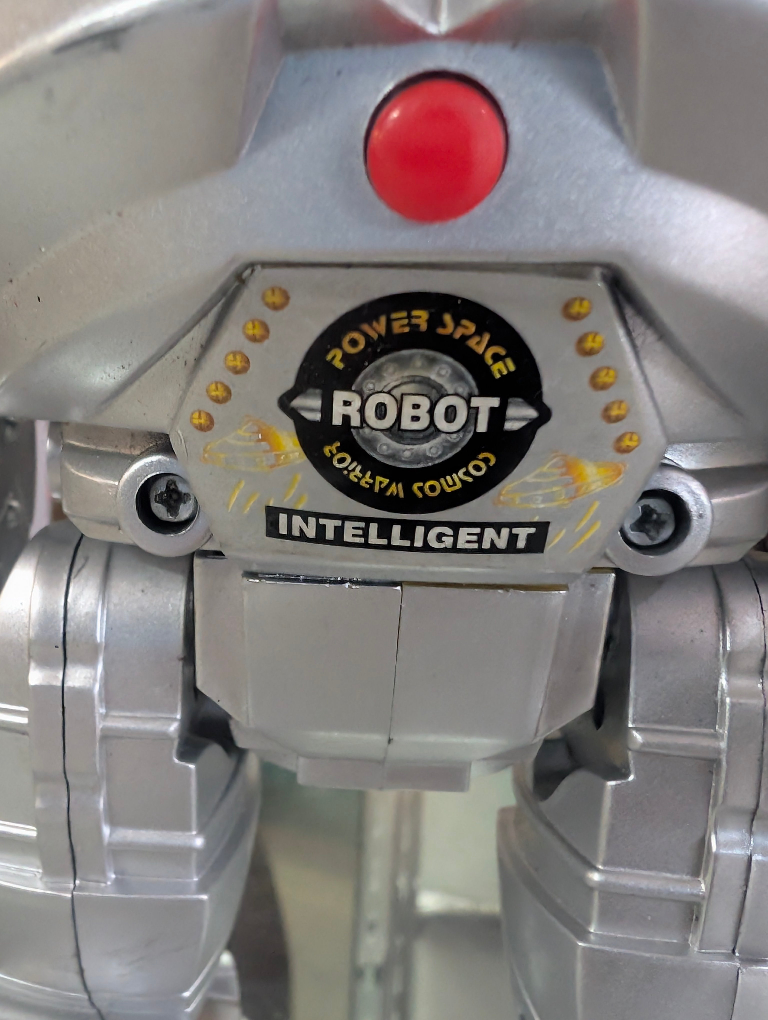 Vintage Mr Robot Power Space Cosmos Warrior Intelligent Walking Toy