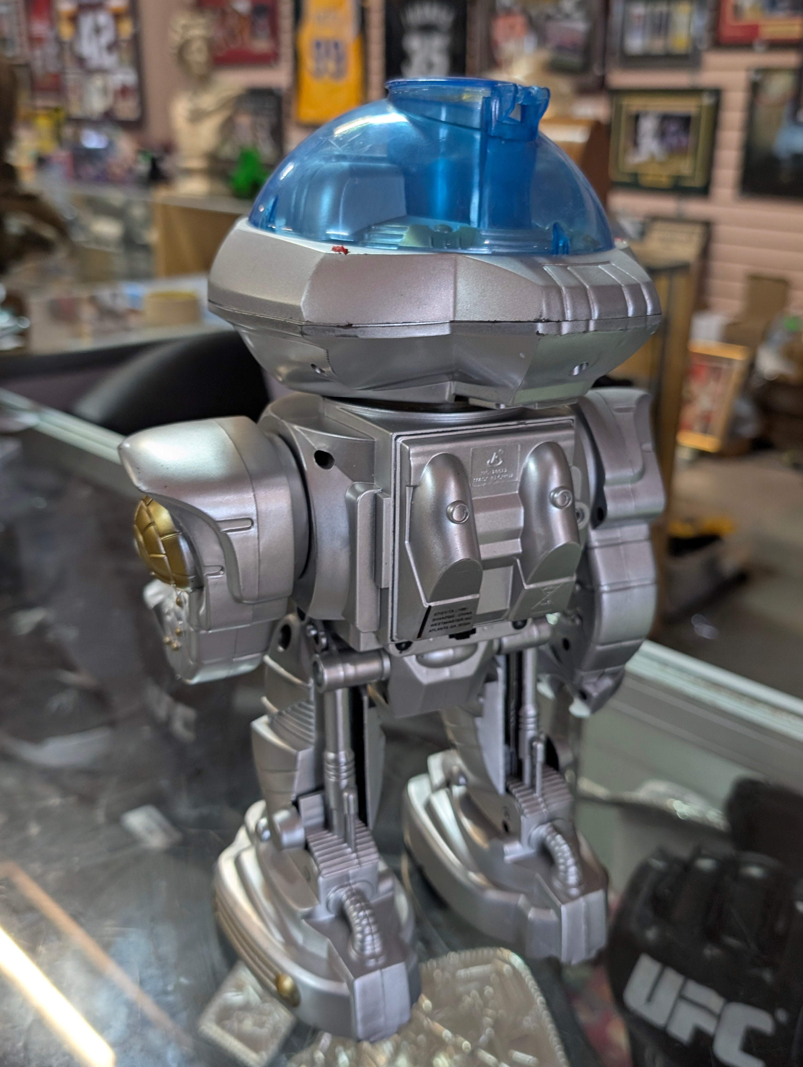 Vintage Mr Robot Power Space Cosmos Warrior Intelligent Walking Toy