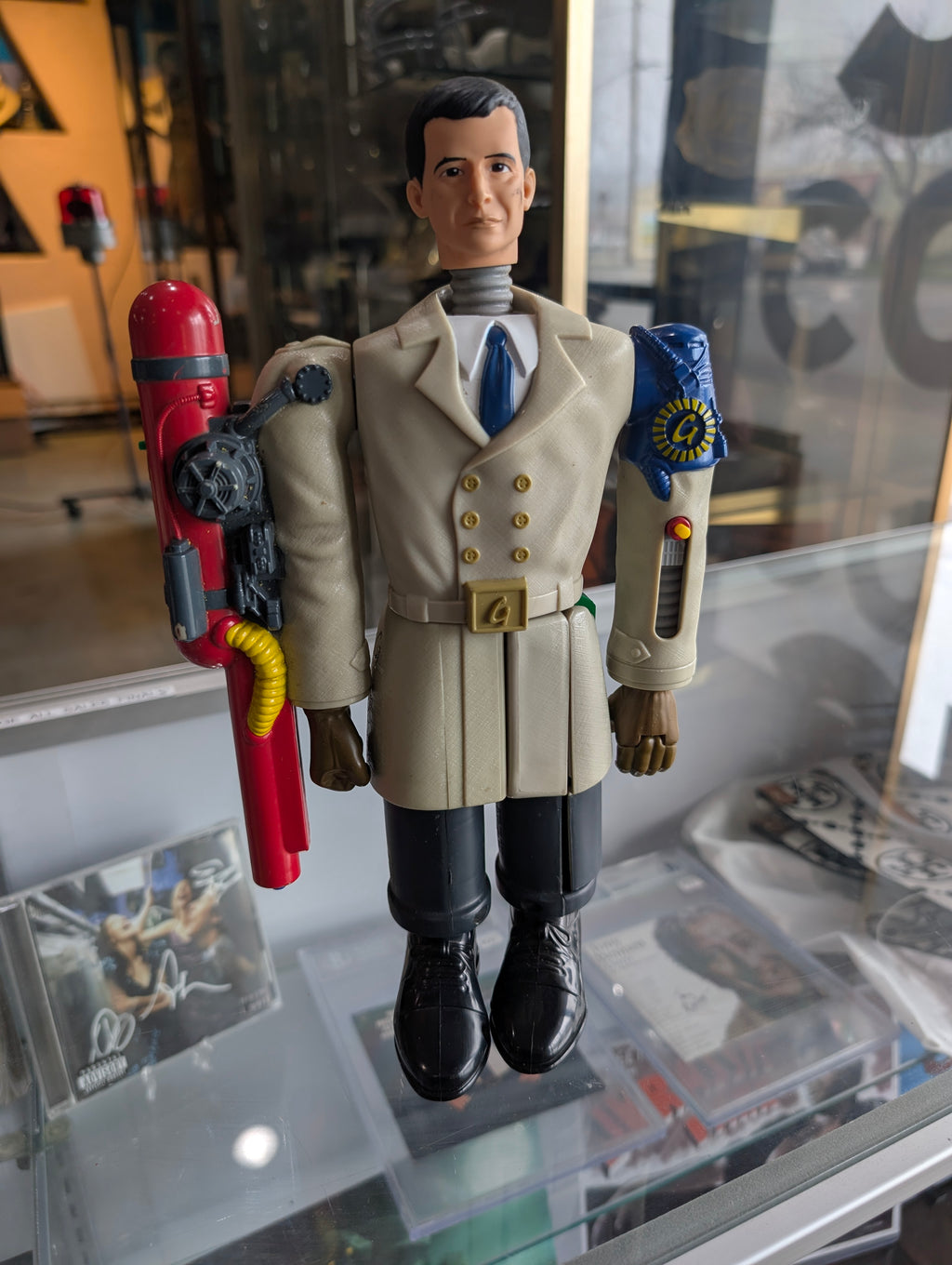 Vintage 1999 Disney McDonald’s Inspector Gadget Action Figure – Incomplete (Missing Hat)