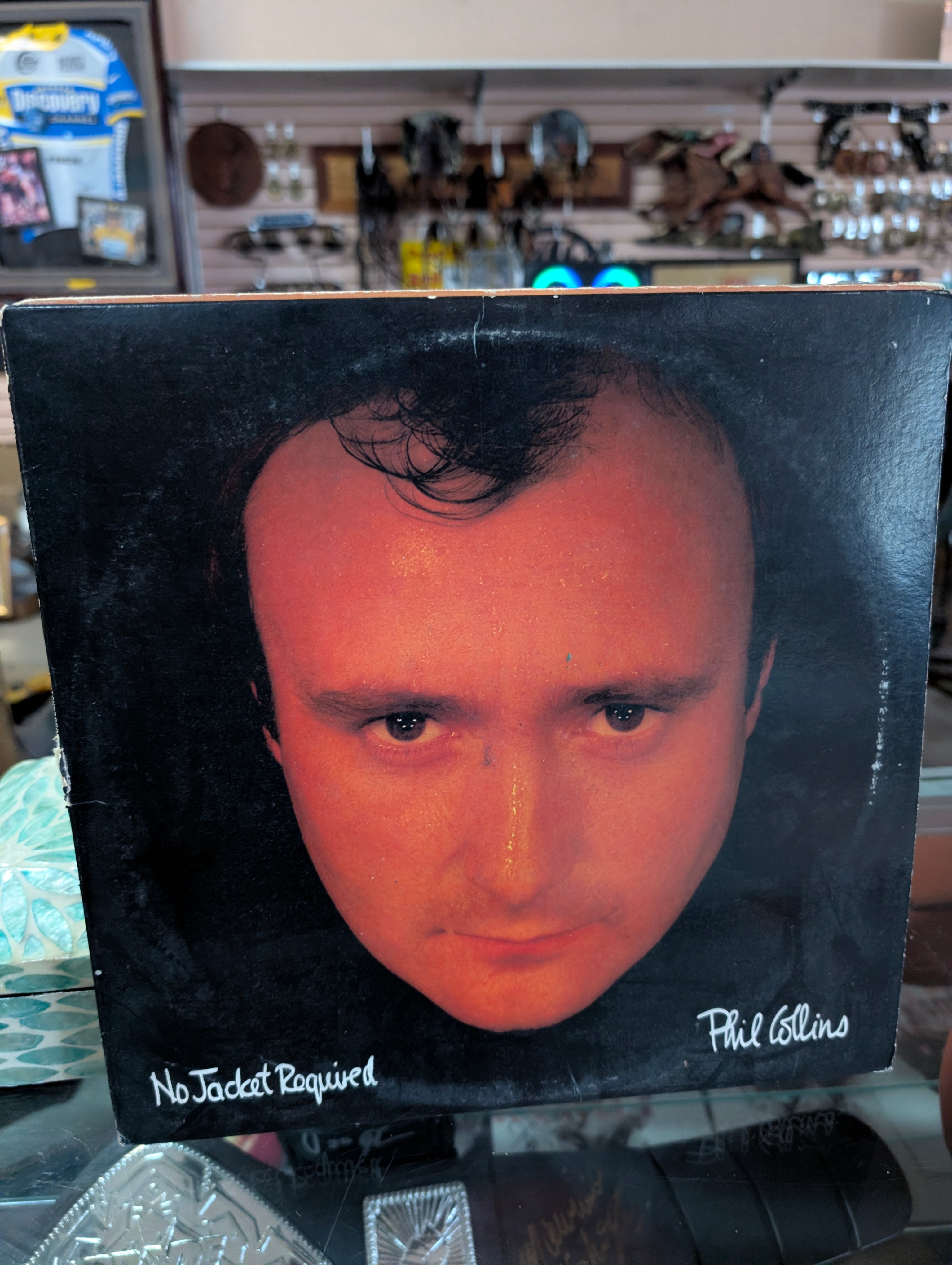 Vintage Phil Collins No Jacket Required Vinyl LP 1985 Atlantic SD 81240