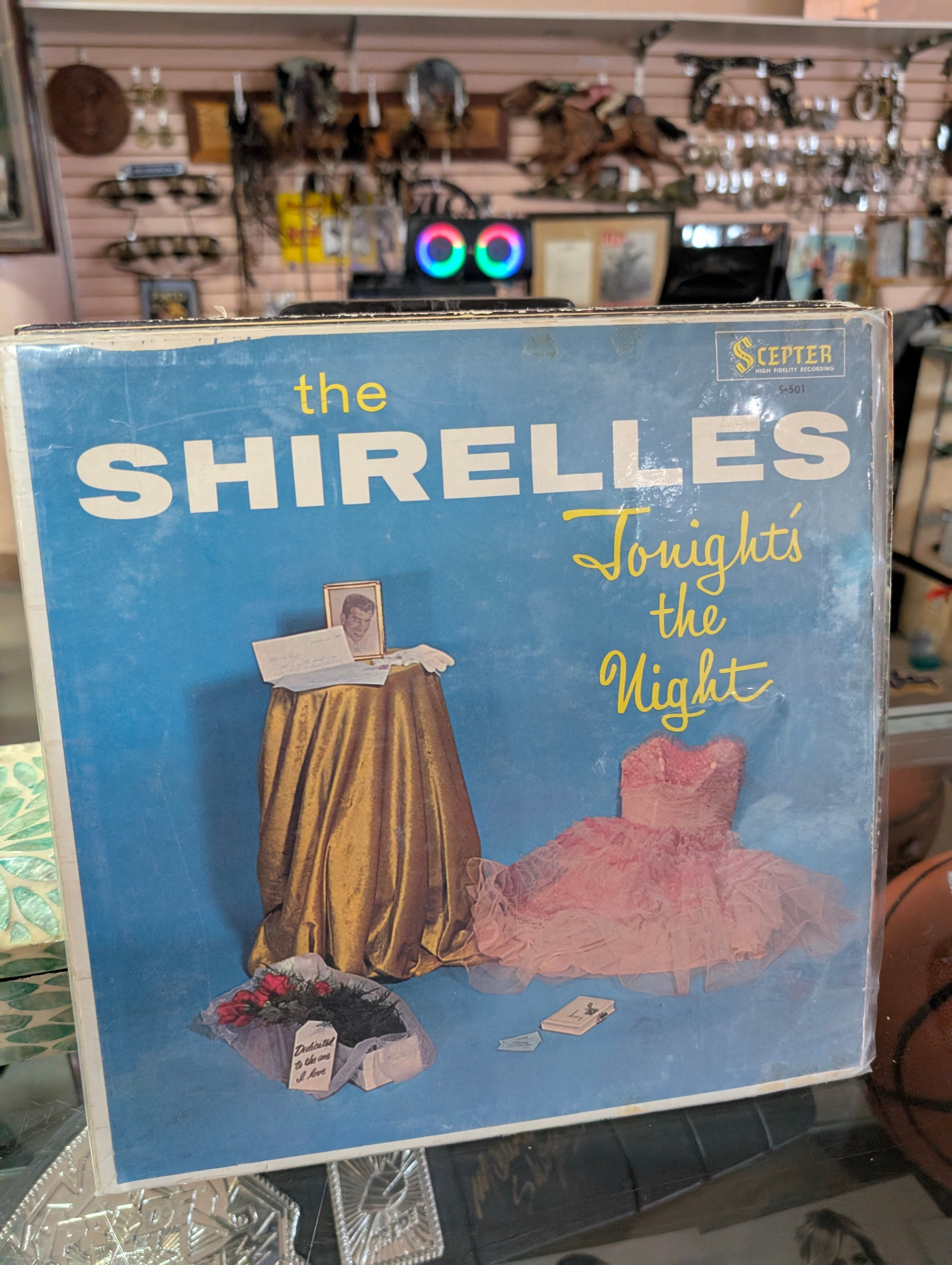 Vintage The Shirelles Tonight’s The Night 1961 Scepter S-501 Mono LP