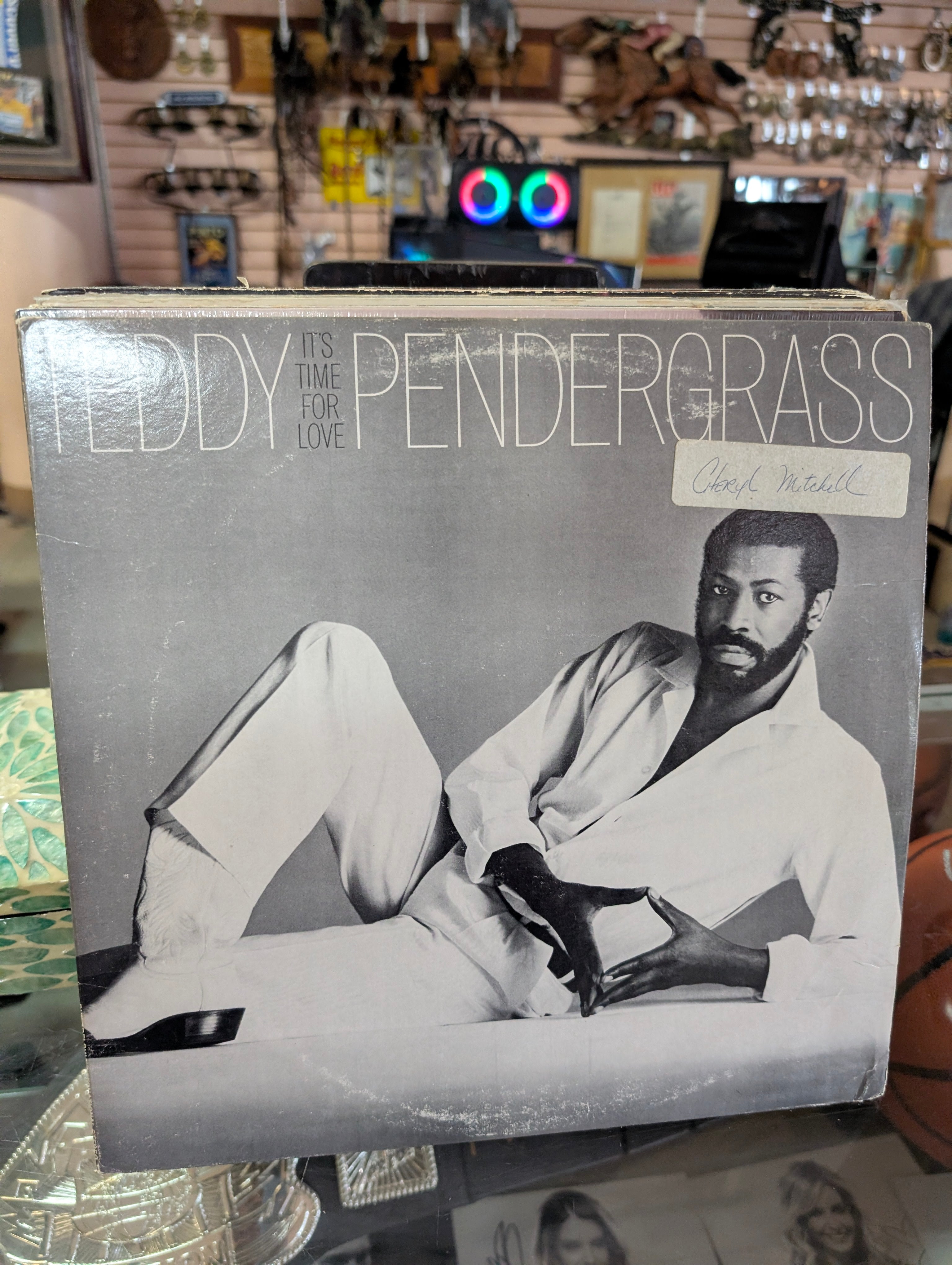 Vintage Teddy Pendergrass It’s Time For Love 1981 Philadelphia Intl LP