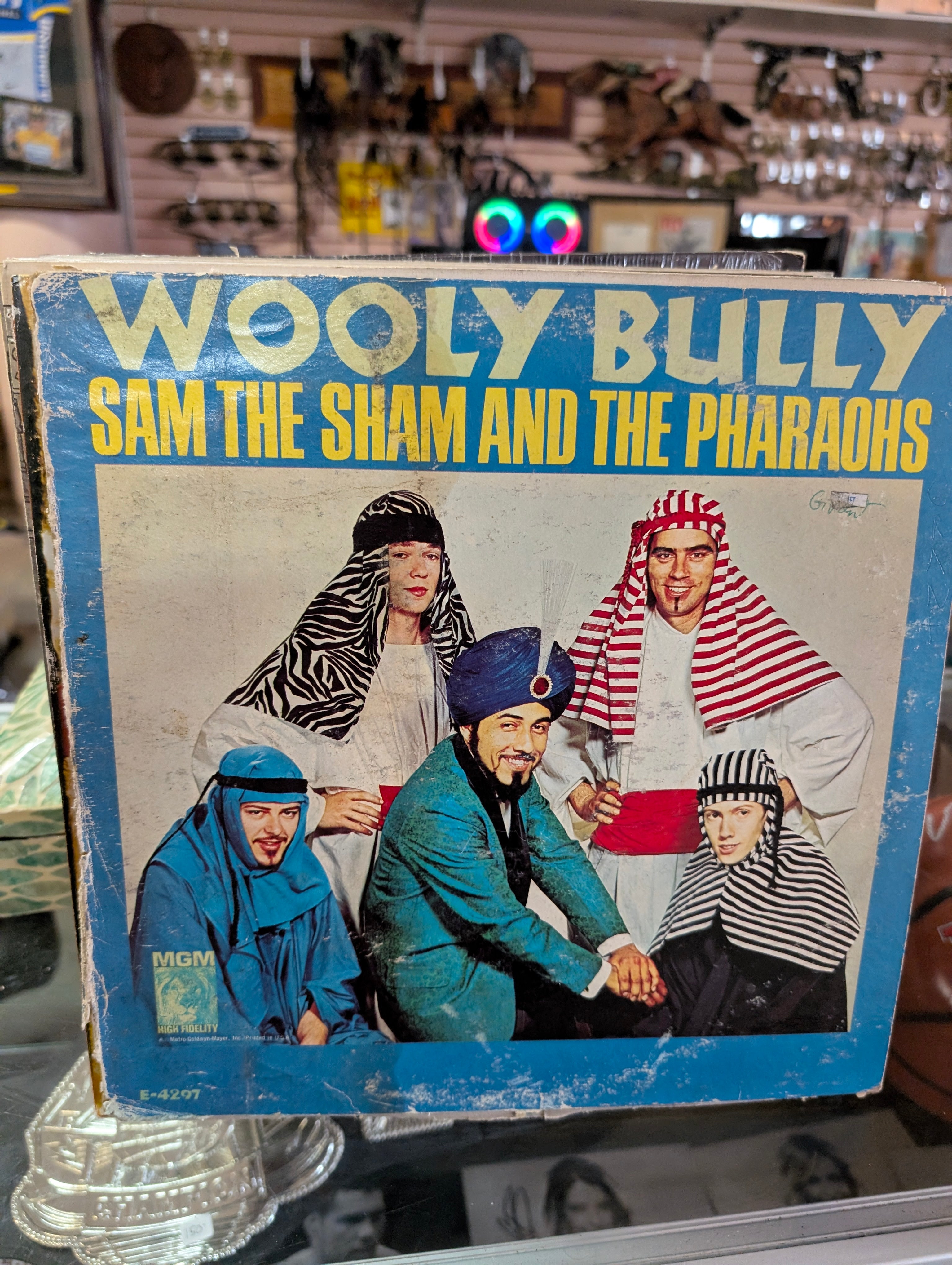 Vintage Sam The Sham Wooly Bully MGM E-4297 Vinyl LP Rock Album