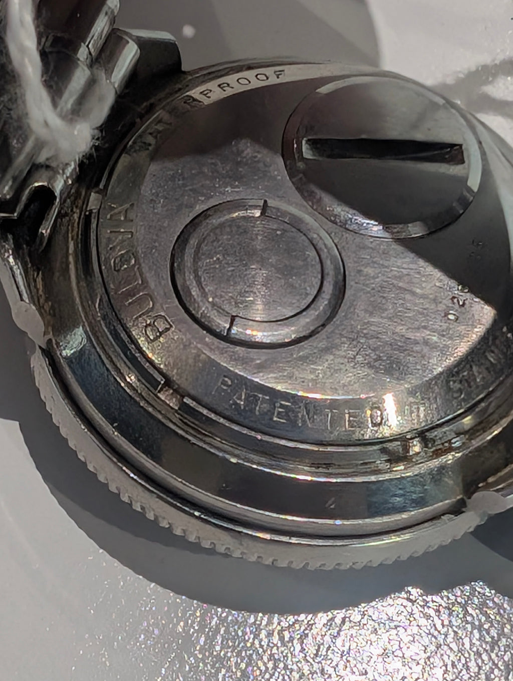 1967 Bulova Accutron Astronaut M7 GMT 214 Stainless Steel Watch Tuning Fork Movement - Works Rare