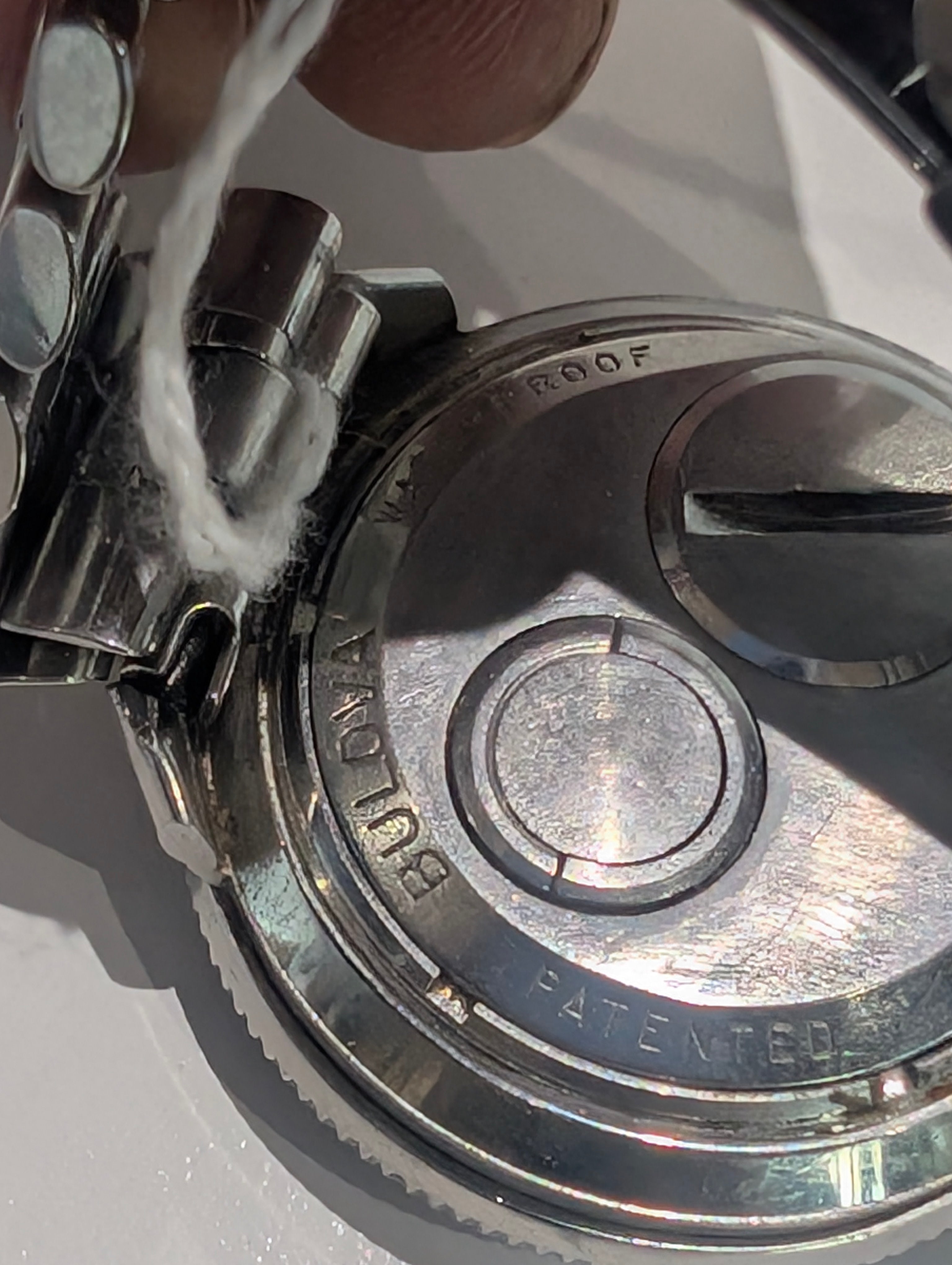 1967 Bulova Accutron Astronaut M7 GMT 214 Stainless Steel Watch Tuning Fork Movement - Works Rare