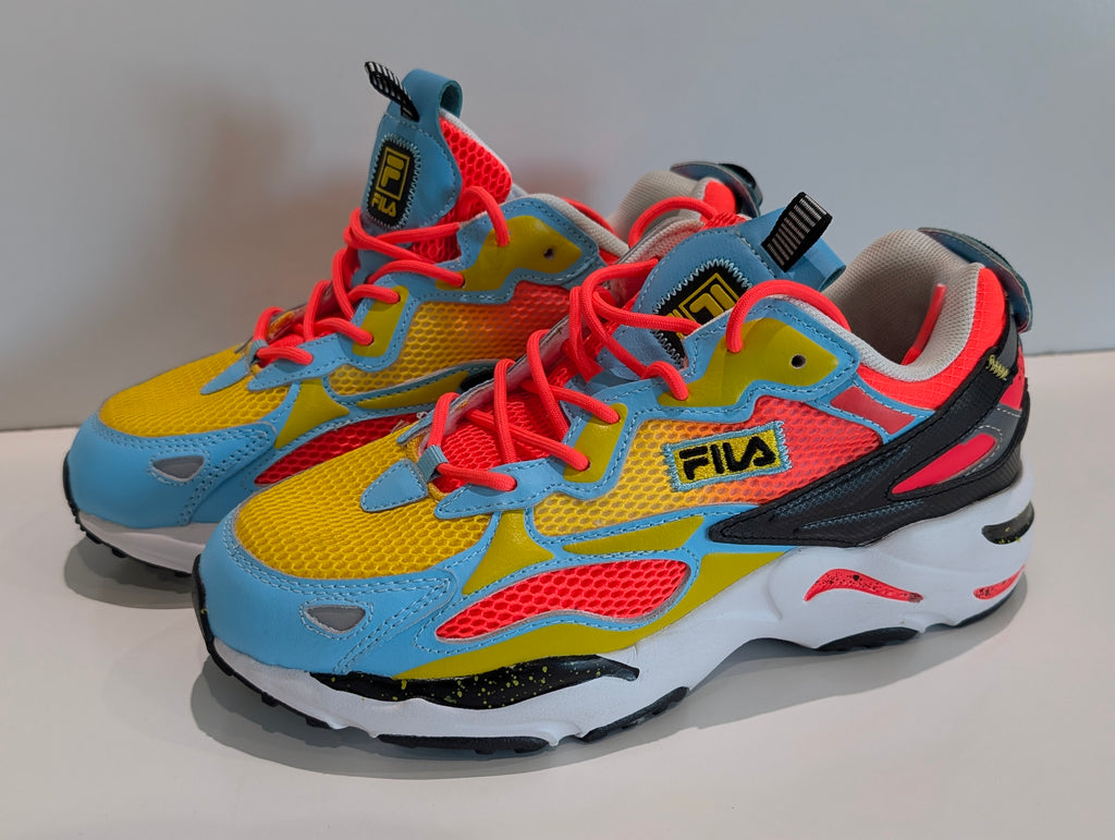 FILA Ray Tracer 5RM01976-693 Neon Colorway Mens Size 10 Sneakers
