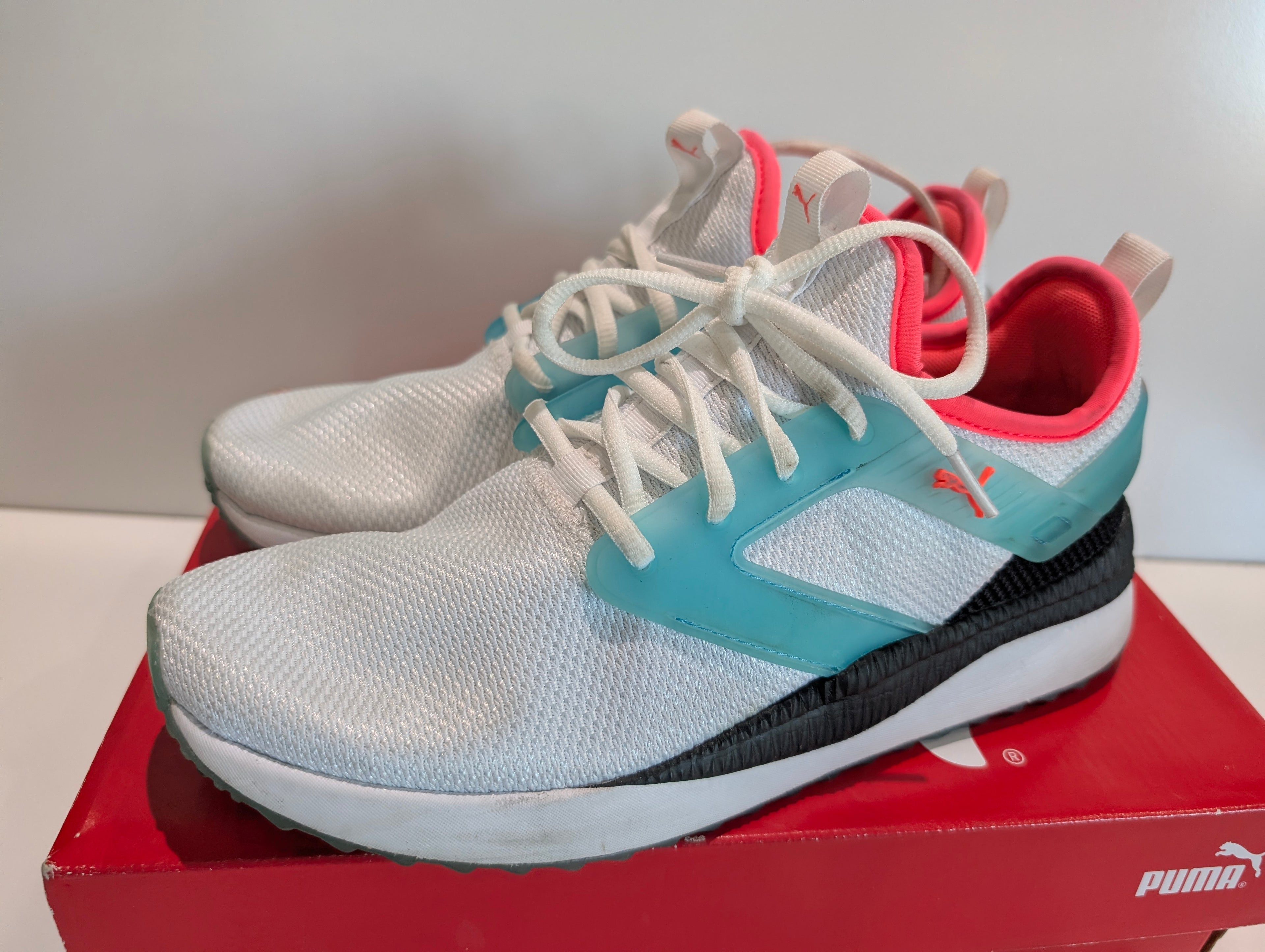 Puma Pacer Women Next Excel Running Shoes Low Top Lace Up Size Up Size 10