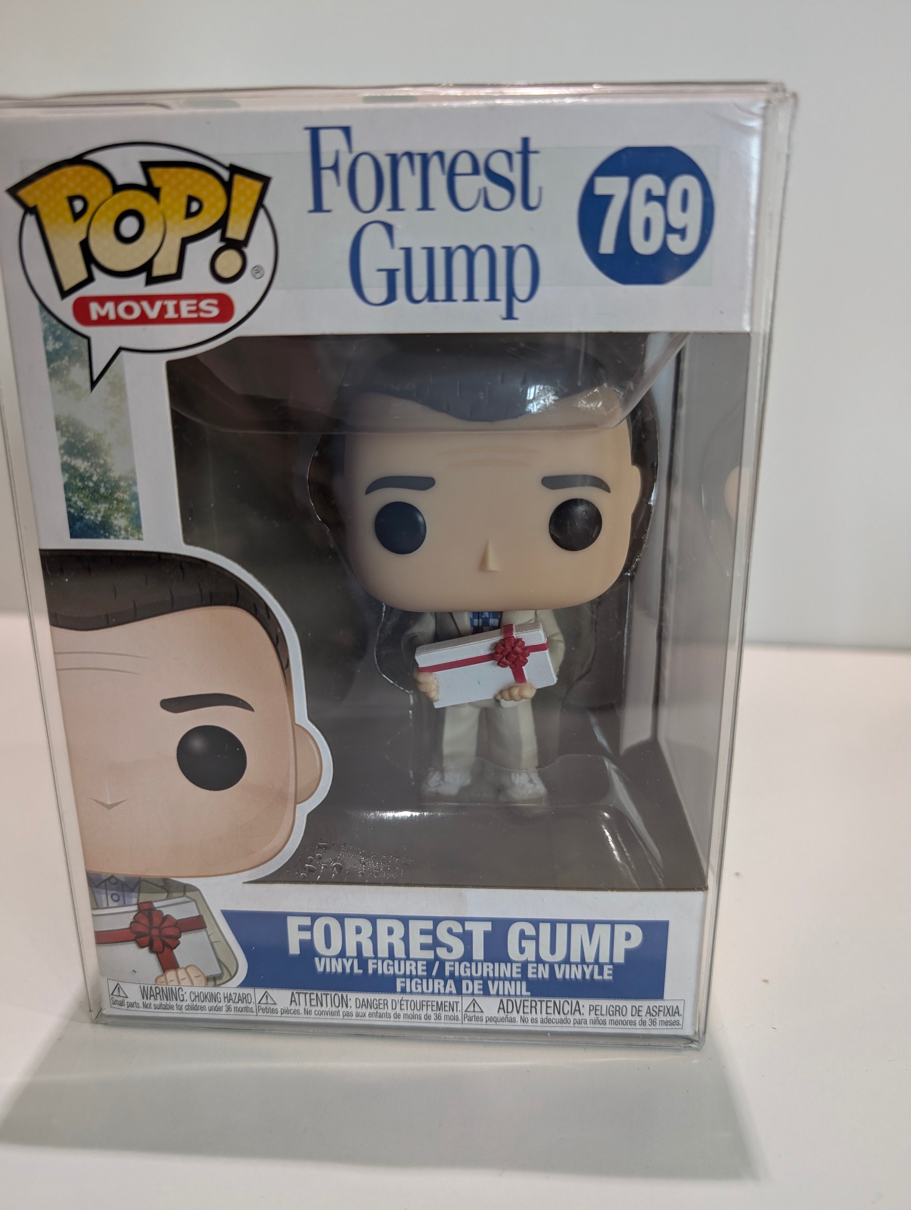 Funko Pop Movies Forrest Gump 769 Vinyl Figure In Protector