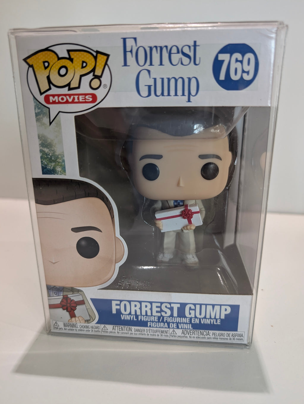 Funko Pop Movies Forrest Gump 769 Vinyl Figure In Protector