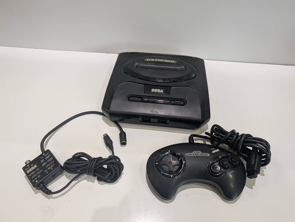 Vintage Sega Genesis Model MK-1631 Console Controller RF Adapter Bundle
