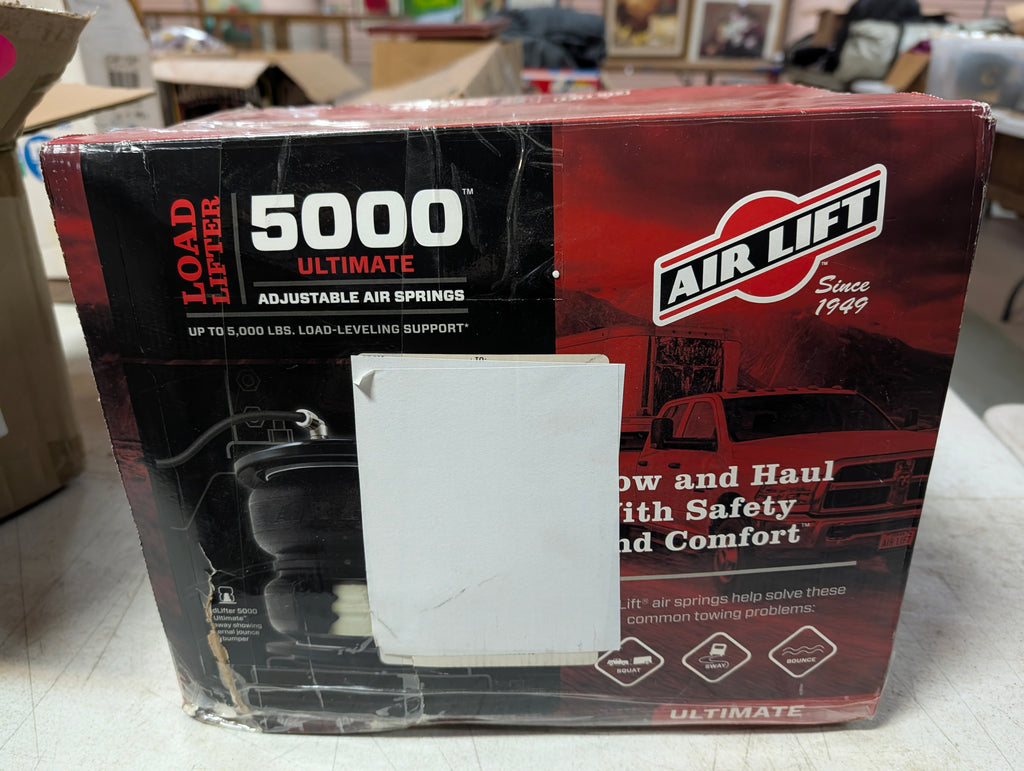 Air Lift LoadLifter 5000 Ultimate Adjustable Air Springs Kit – Up to 5,000 lb Leveling