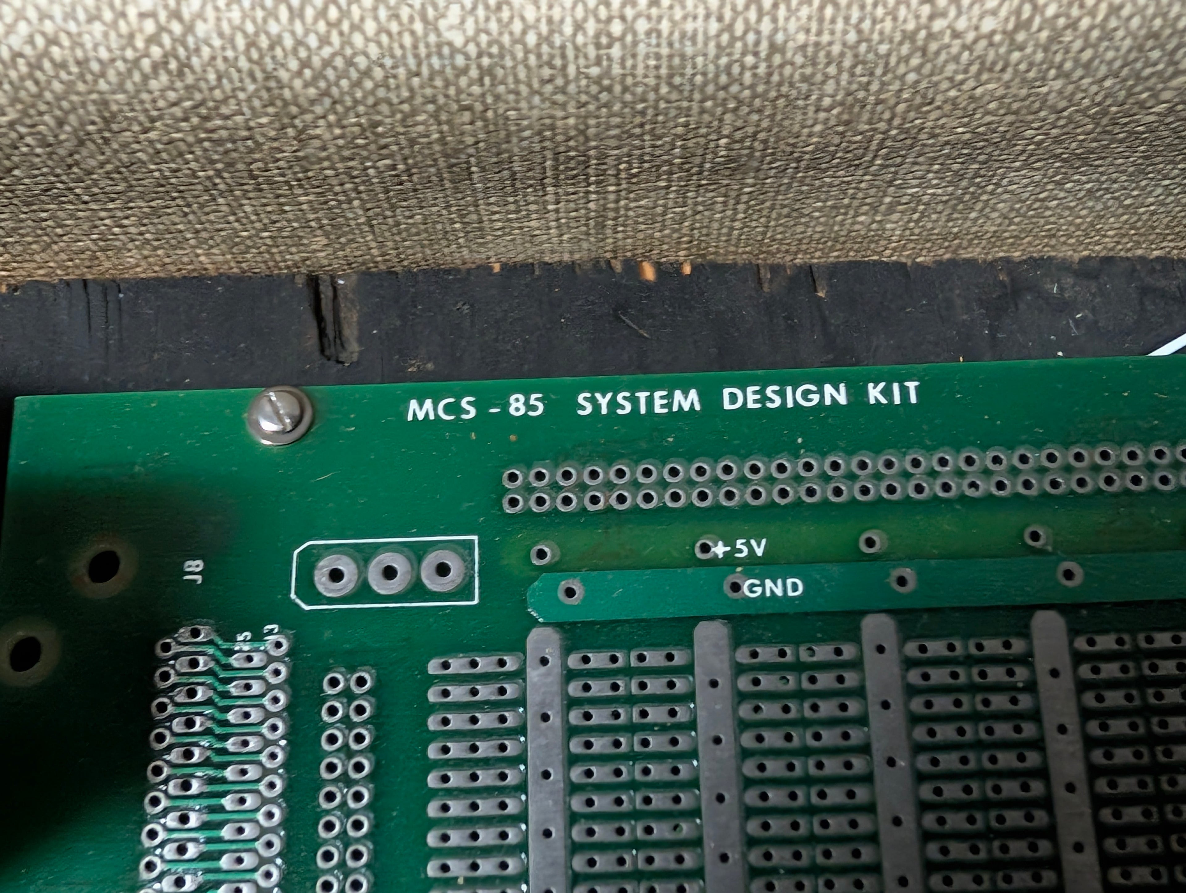 Vintage Intel SDK-85 MCS-85 Microcomputer System Design Kit 8085 Trainer 1979