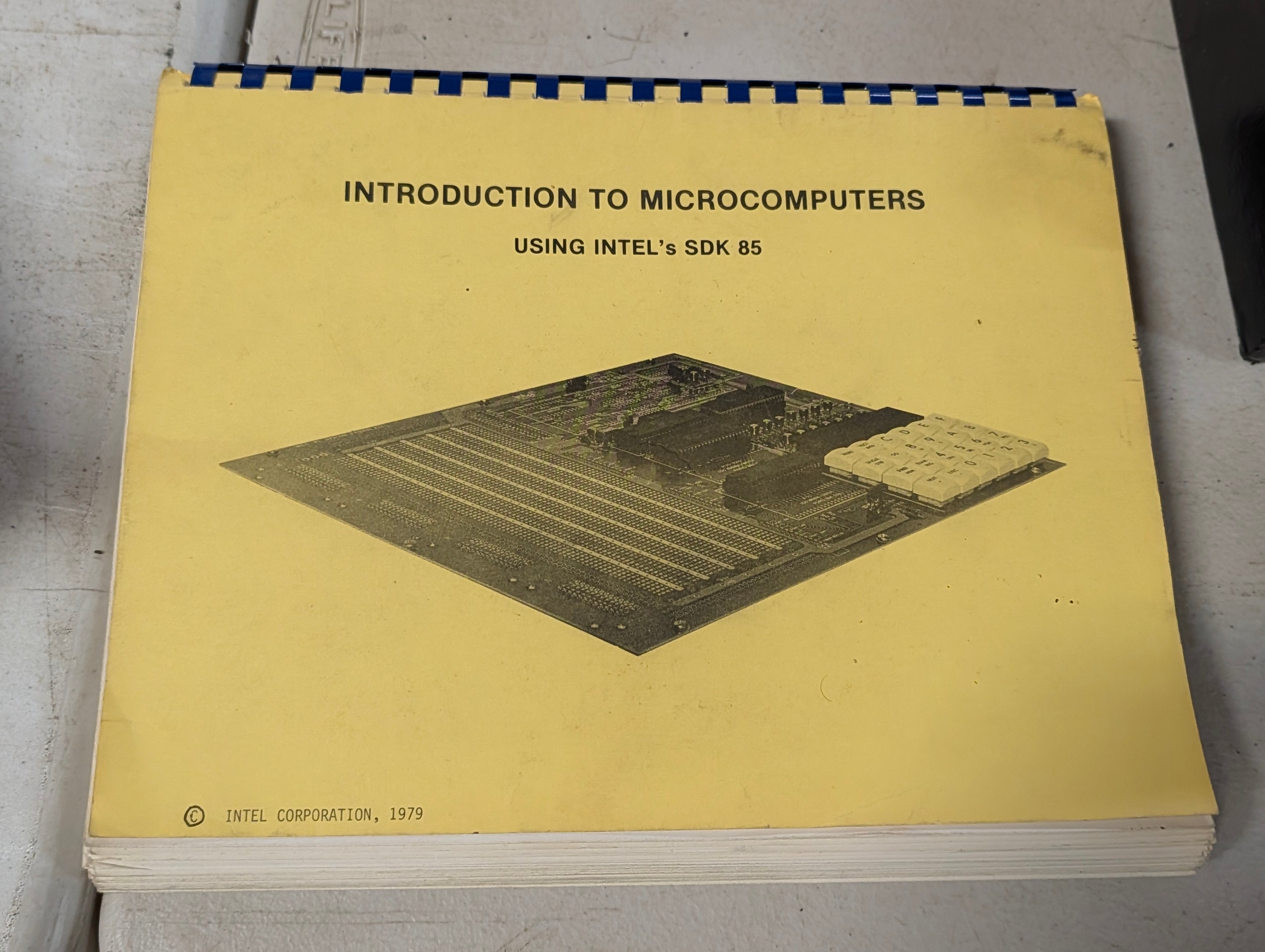 Vintage Intel SDK-85 MCS-85 Microcomputer System Design Kit 8085 Trainer 1979