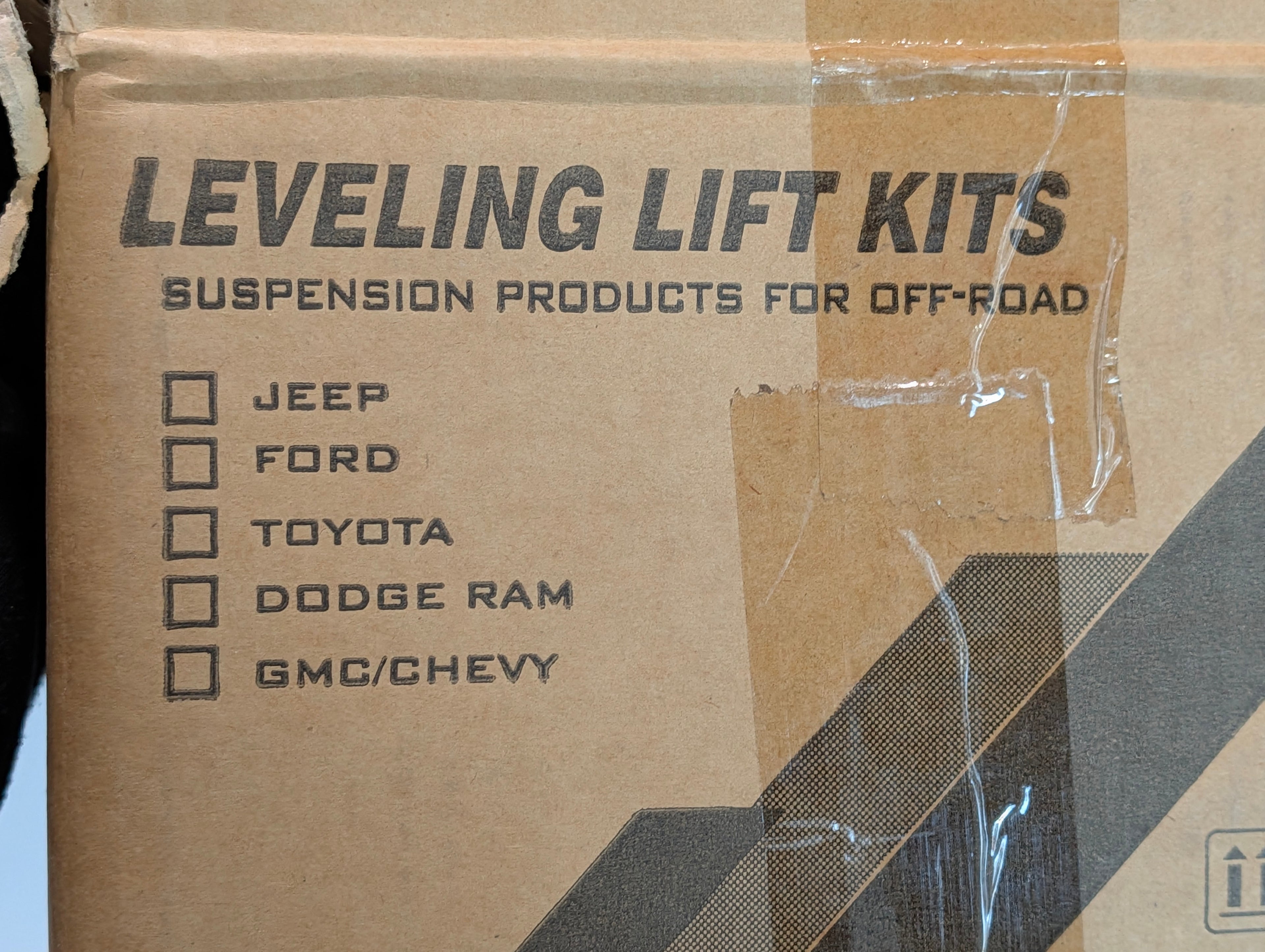 2019+ Jeep Gladiator JT Leveling Lift Kit 1.5 Front 0.75 Rear Spacer Kit