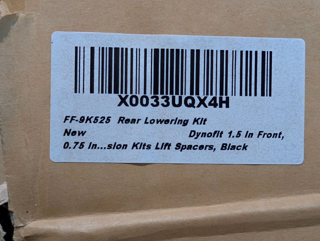 2019+ Jeep Gladiator JT Leveling Lift Kit 1.5 Front 0.75 Rear Spacer Kit
