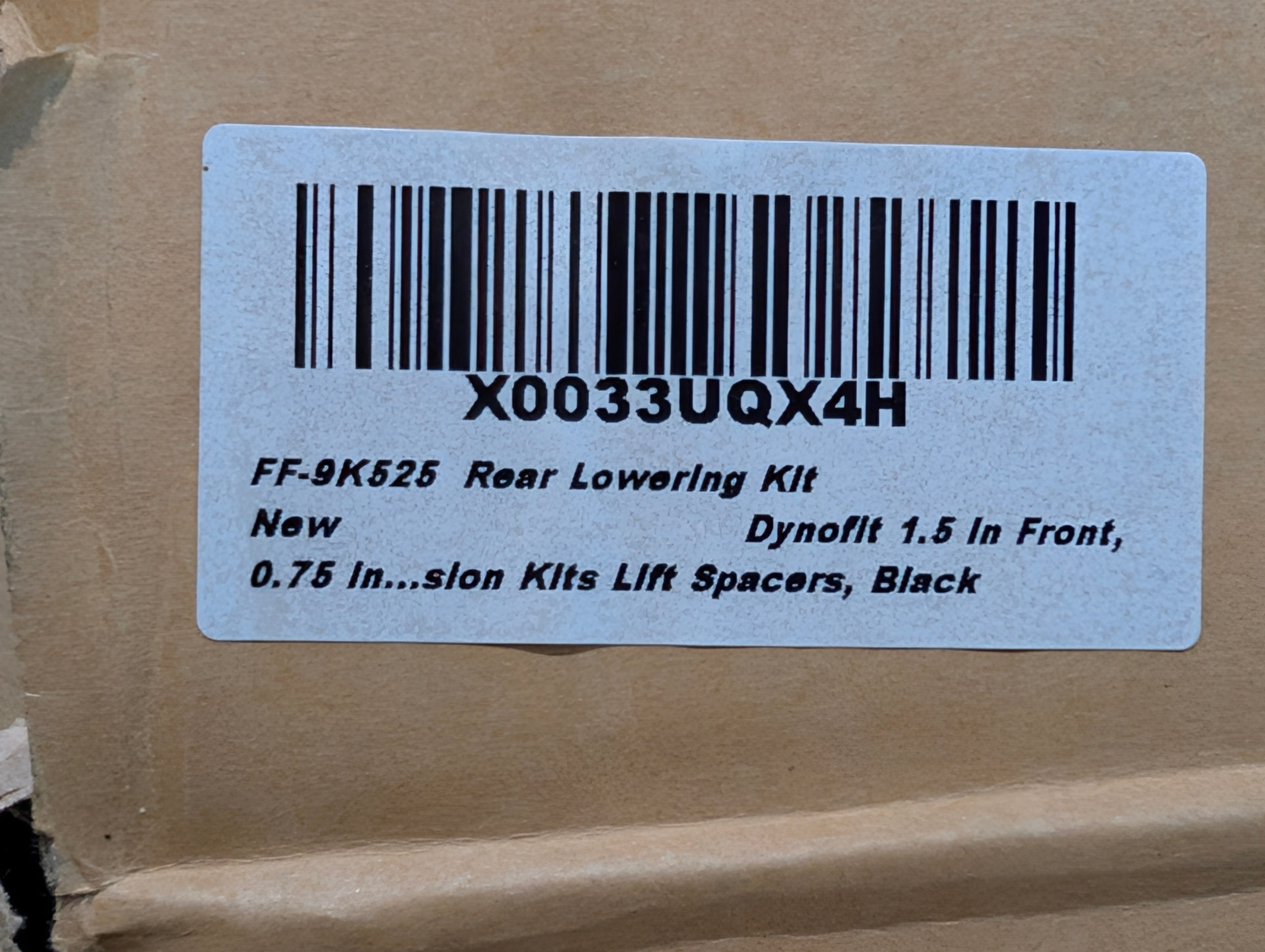 2019+ Jeep Gladiator JT Leveling Lift Kit 1.5 Front 0.75 Rear Spacer Kit