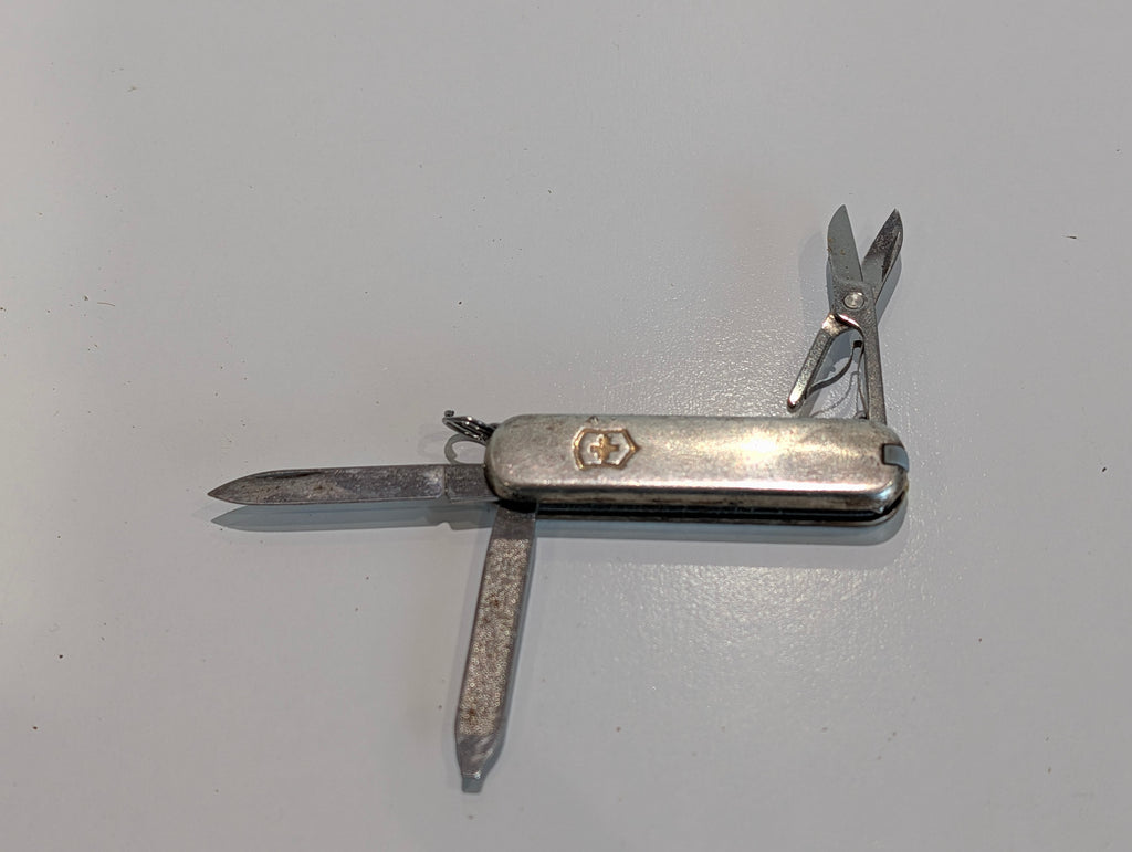 Tiffany & Co. Victorinox Sterling Silver 925Swiss Army Pocket Knife