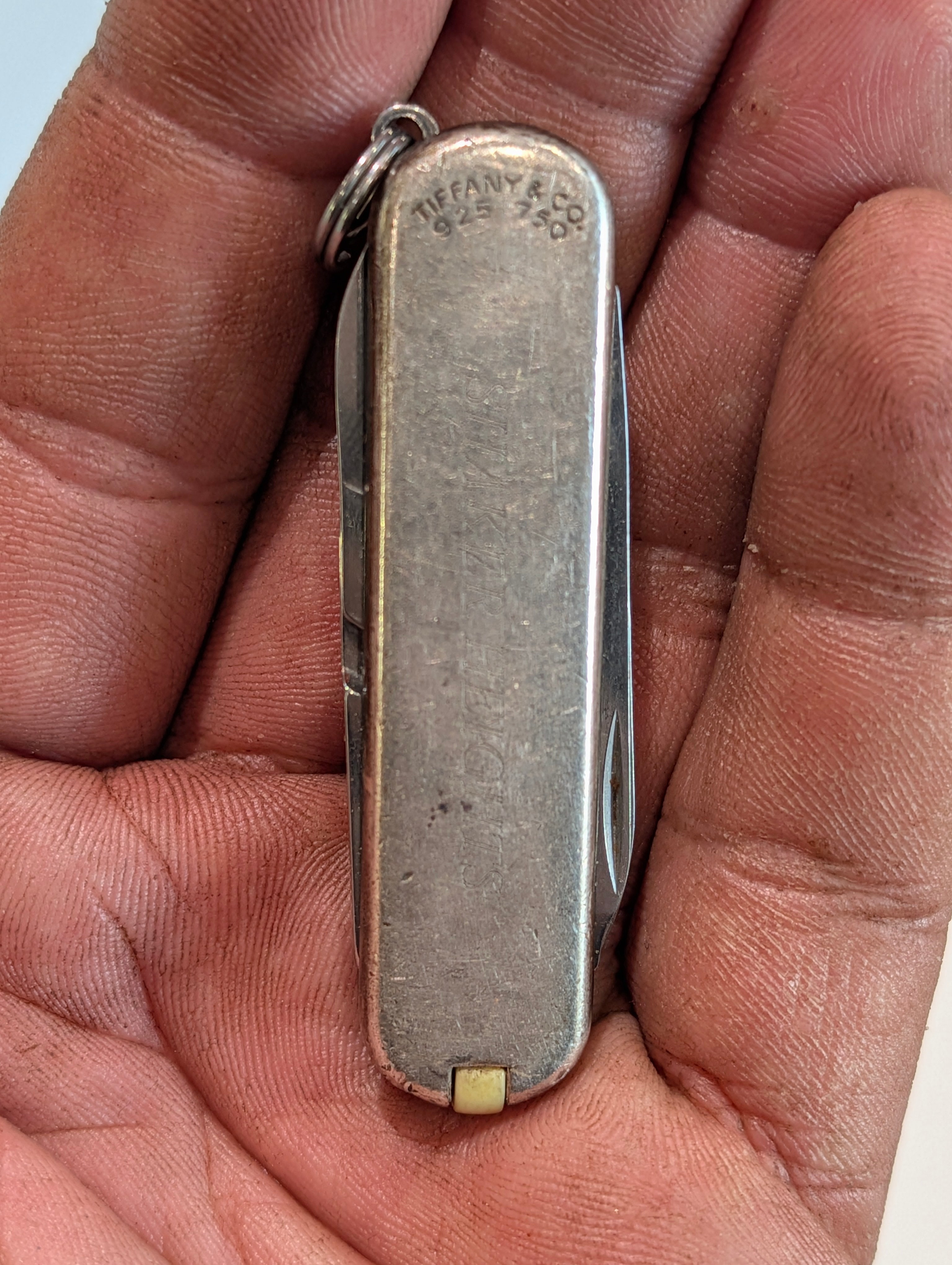 Tiffany & Co. Victorinox Sterling Silver 925Swiss Army Pocket Knife