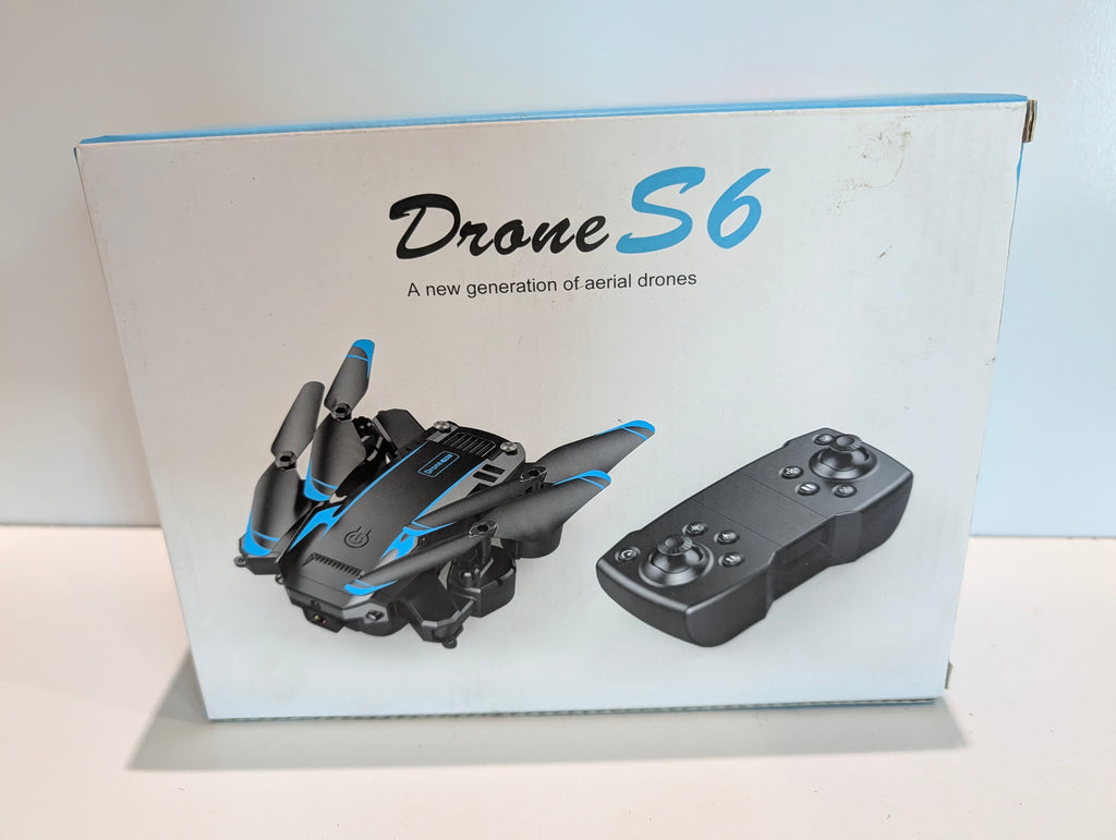 Drone S6 Foldable RC Quadcopter with Camera and Remote Control