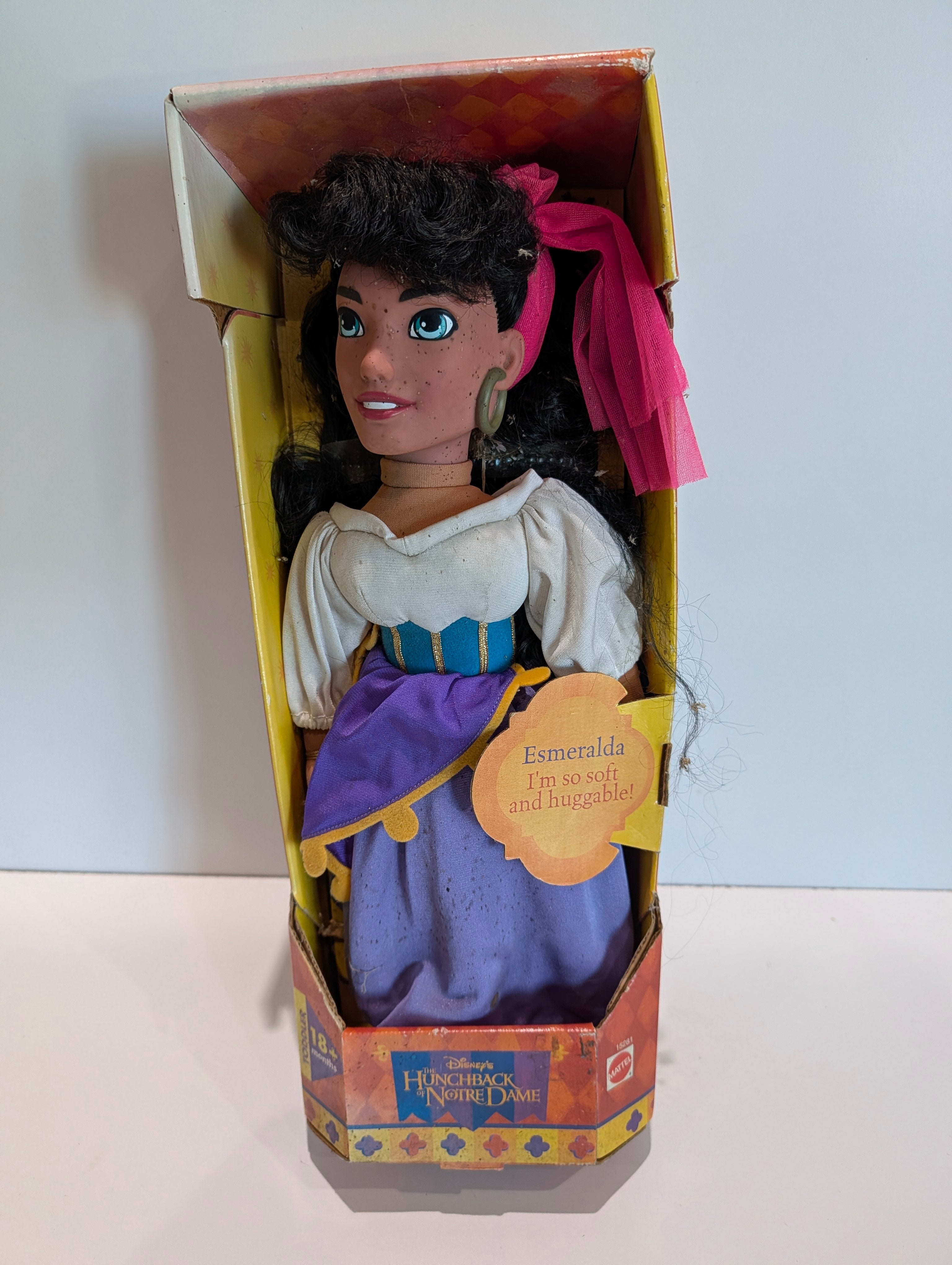 Disney The Hunchback of Notre Dame “Esmeralda” Soft Doll – Mattel