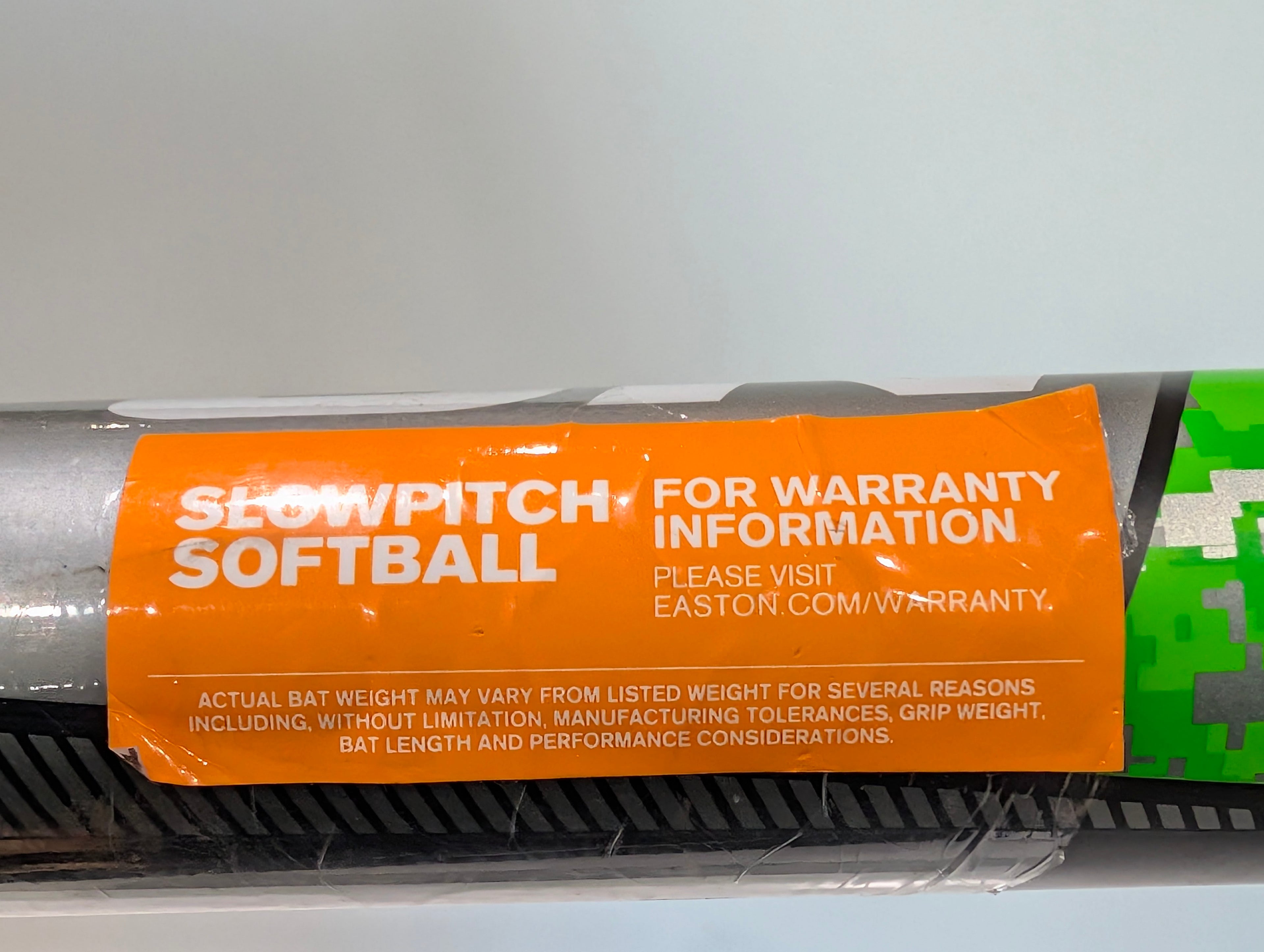 Easton Rebel Slowpitch Softball Bat 34in 28oz Aircraft Alloy Official Softball