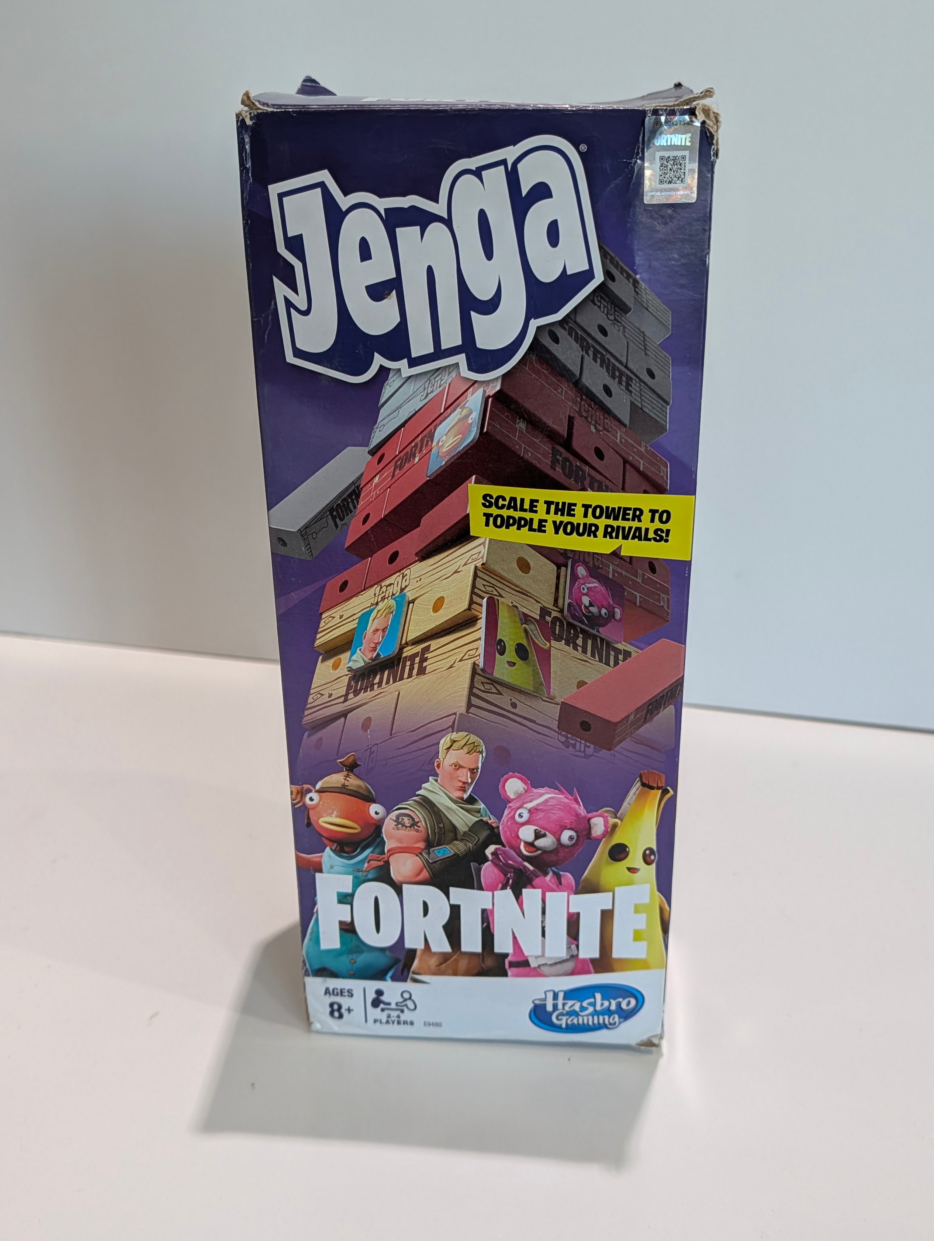 Hasbro Jenga Fortnite Edition Tower Stacking Game 2019 Battle Royale Version