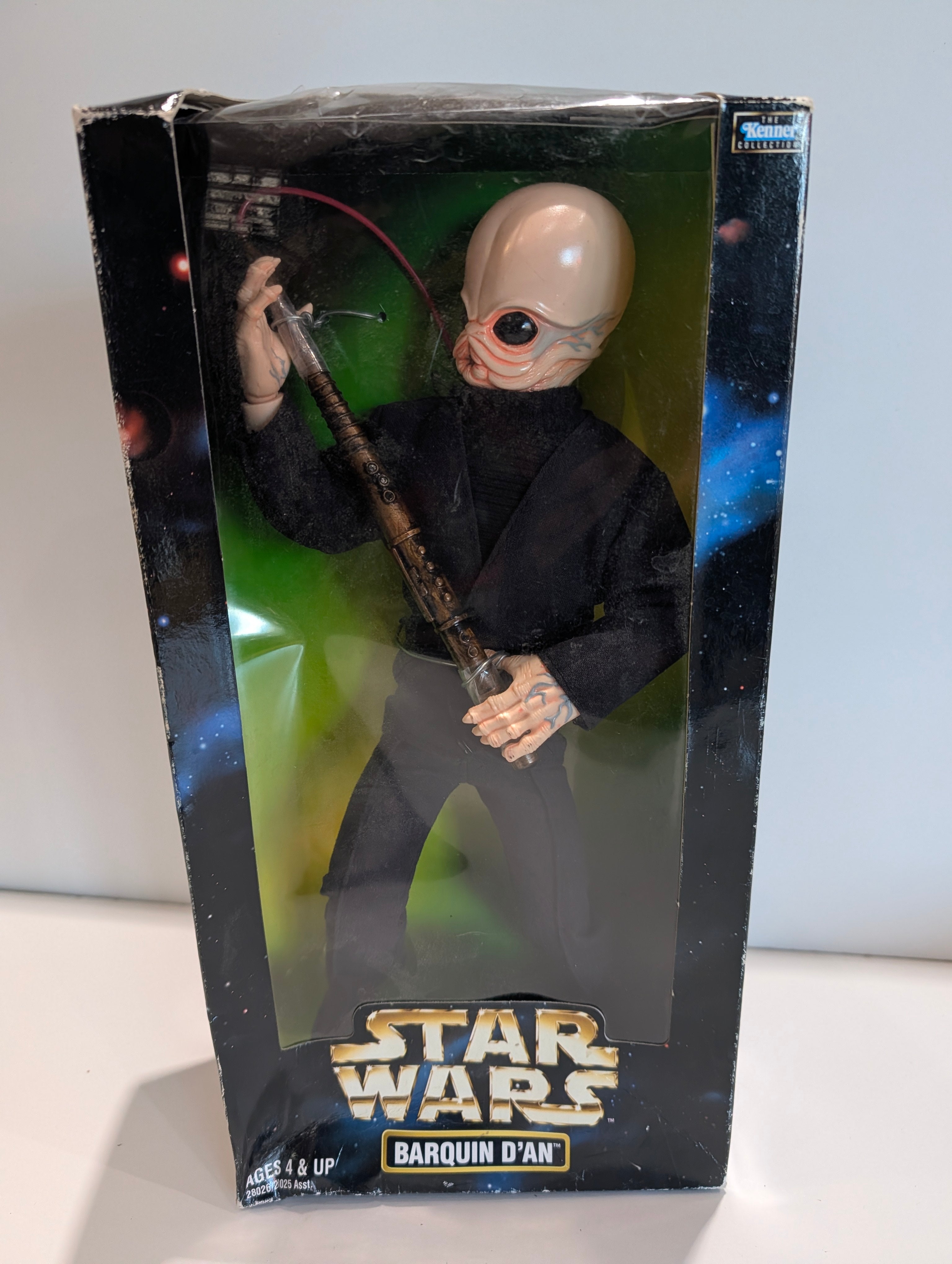 Star Wars Barquin D’an Cantina Band Figure Kenner Collection 12" In Box