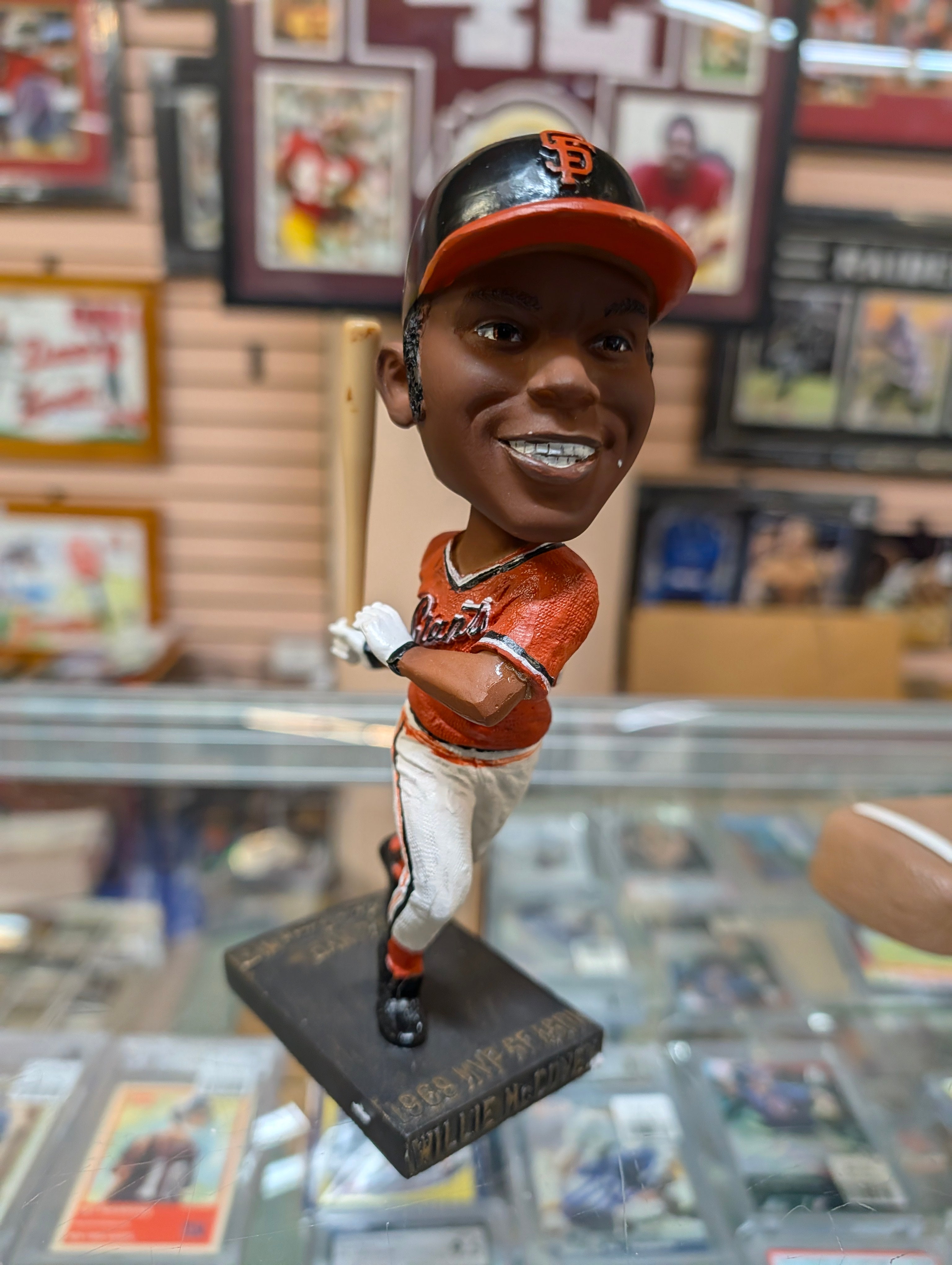 San Francisco Giants Willie McCovey 1969 NL MVP Season Bobblehead Figurine