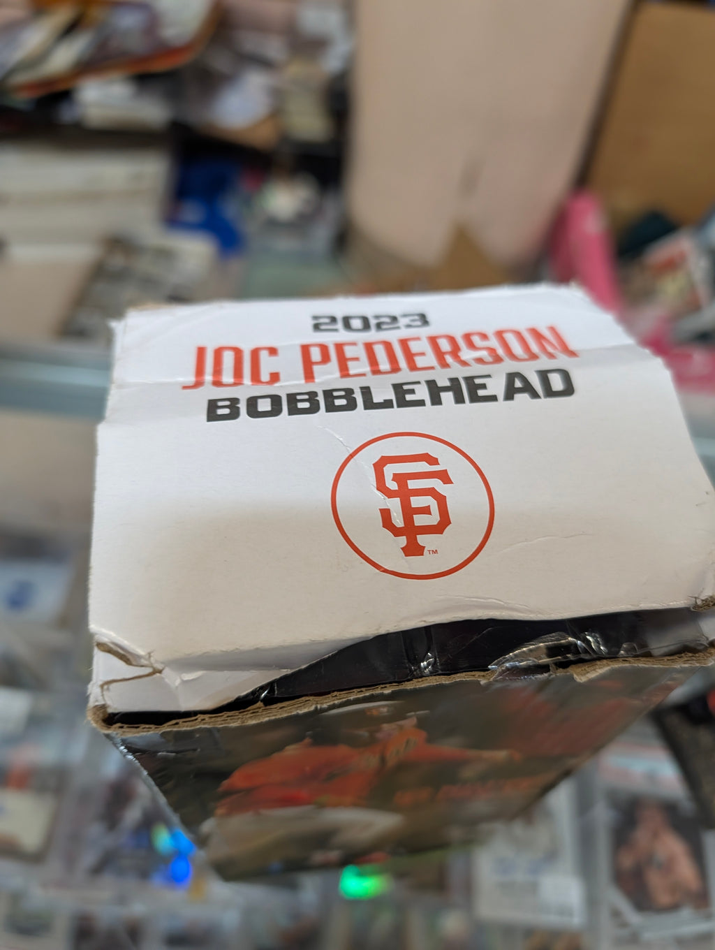 San Francisco Giants Joc Pederson 2023 Bobblehead SFG Nothing Like It Promo