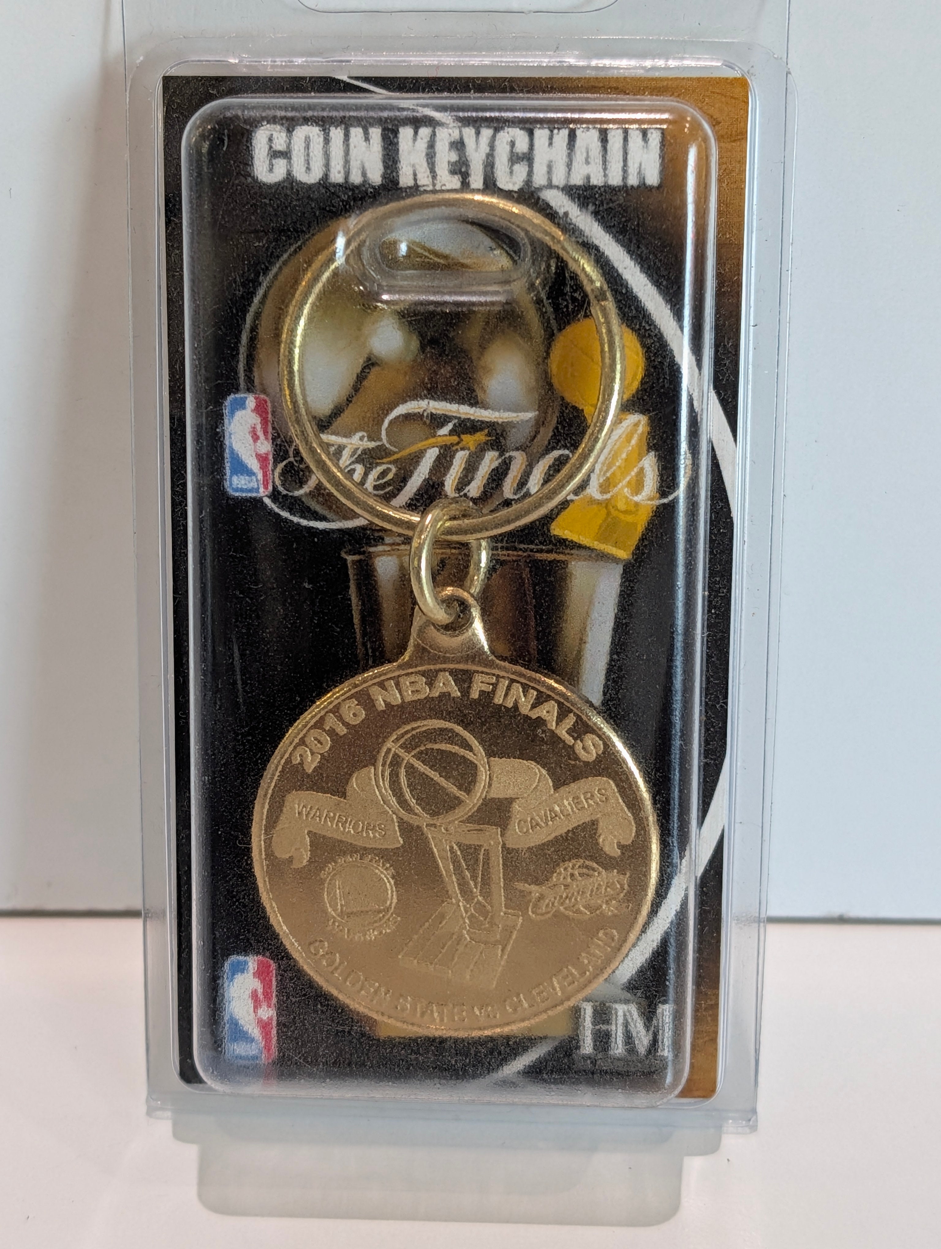 2016 NBA Finals Warriors Vs Cavaliers Highland Mint Coin Keychain Collectible