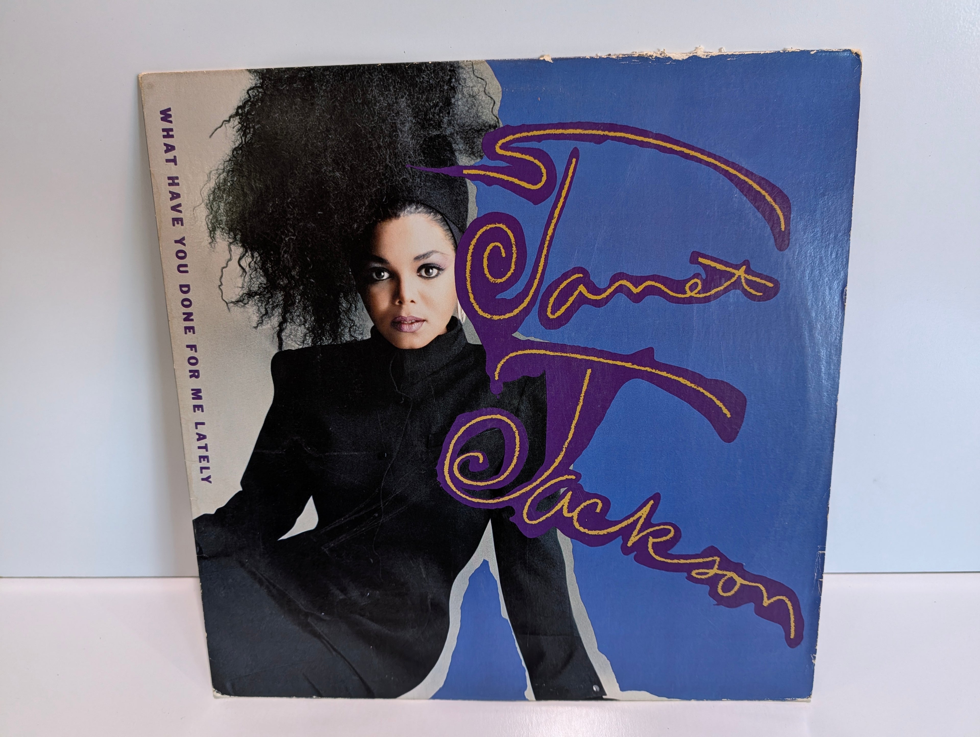Janet Jackson What Have You Done For Me Lately 1986 Vinyl Record Single