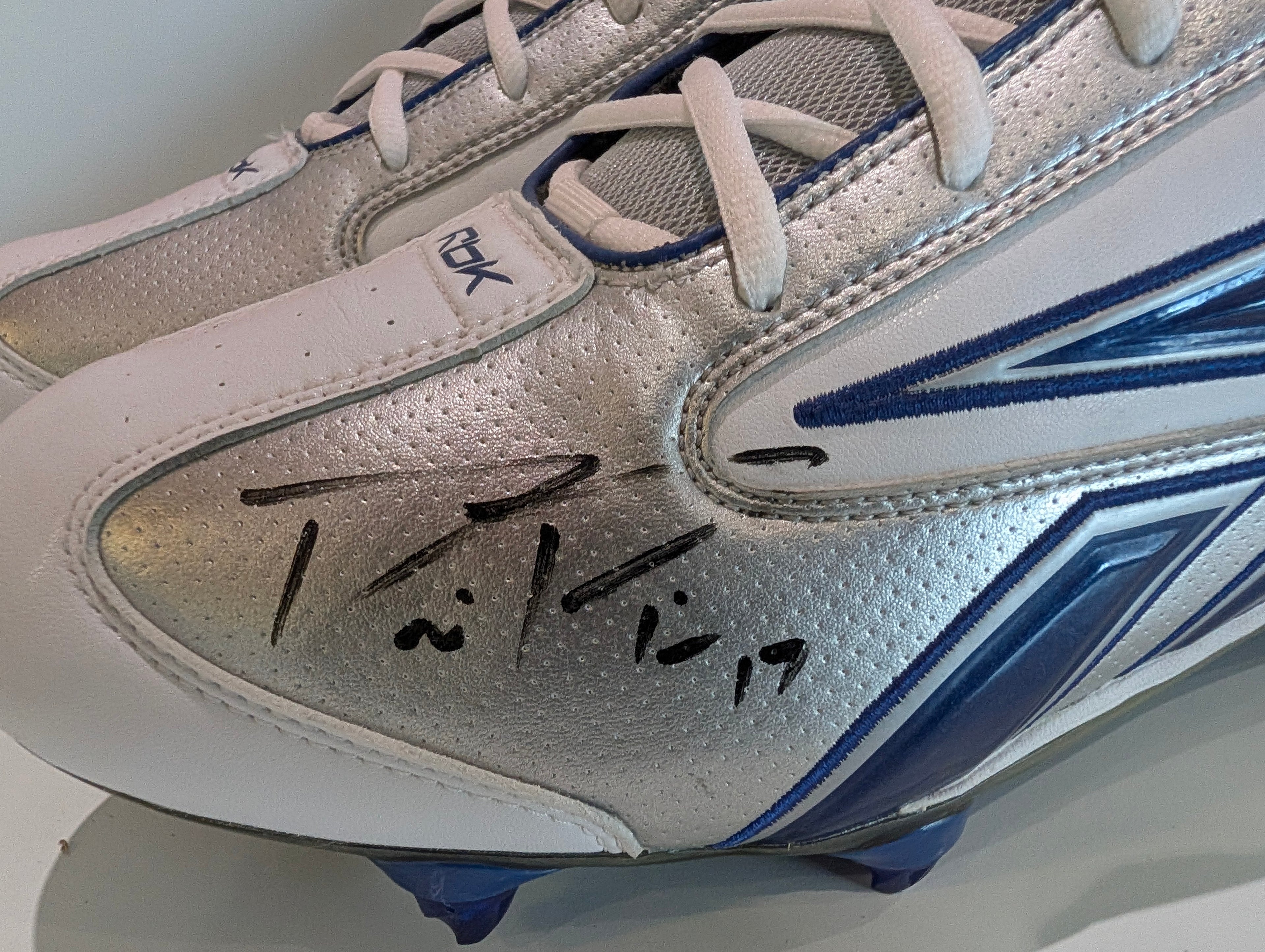 Phillip Rivers Cleats Auto - Game Issued