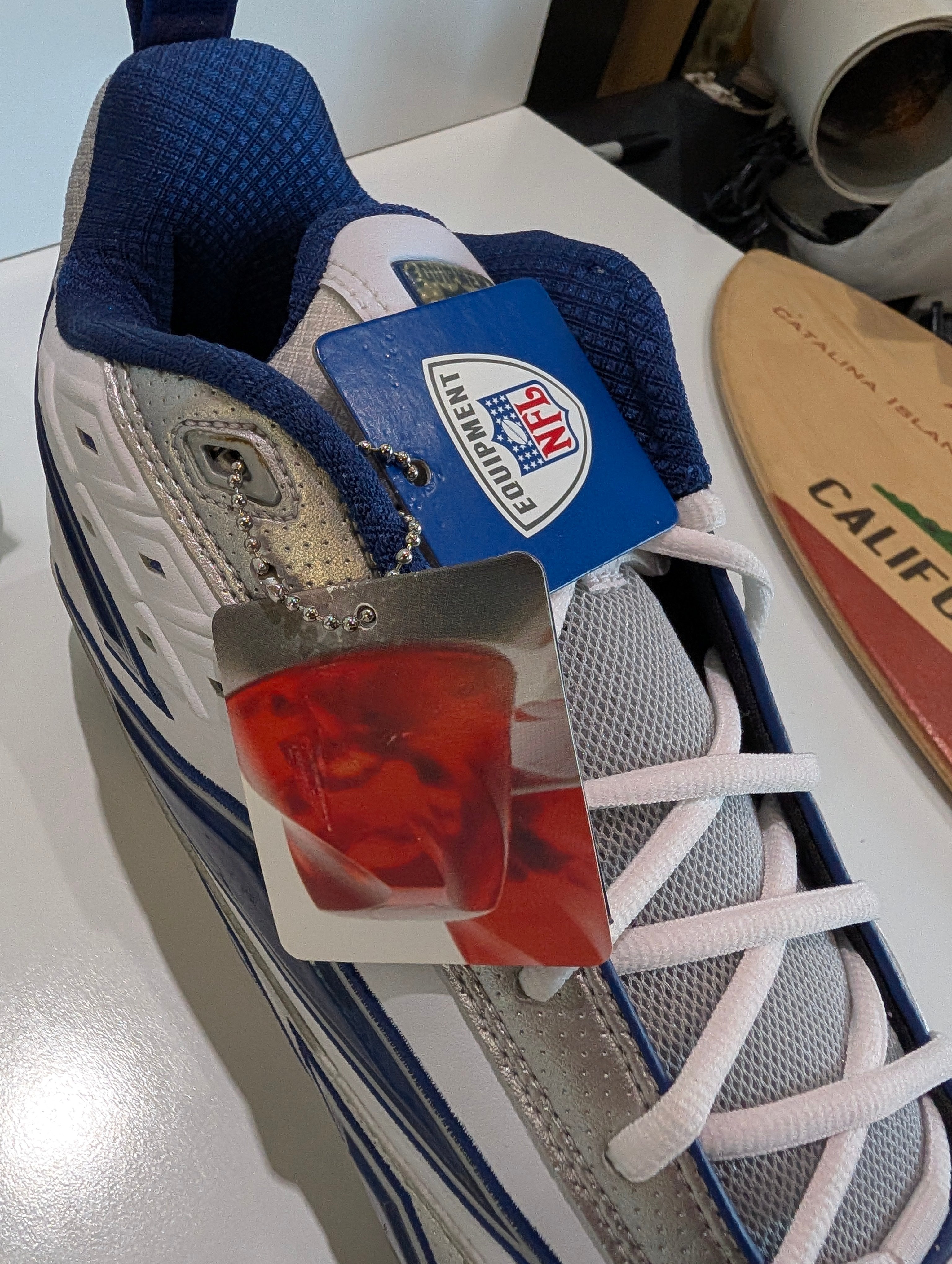 Phillip Rivers Cleats Auto - Game Issued