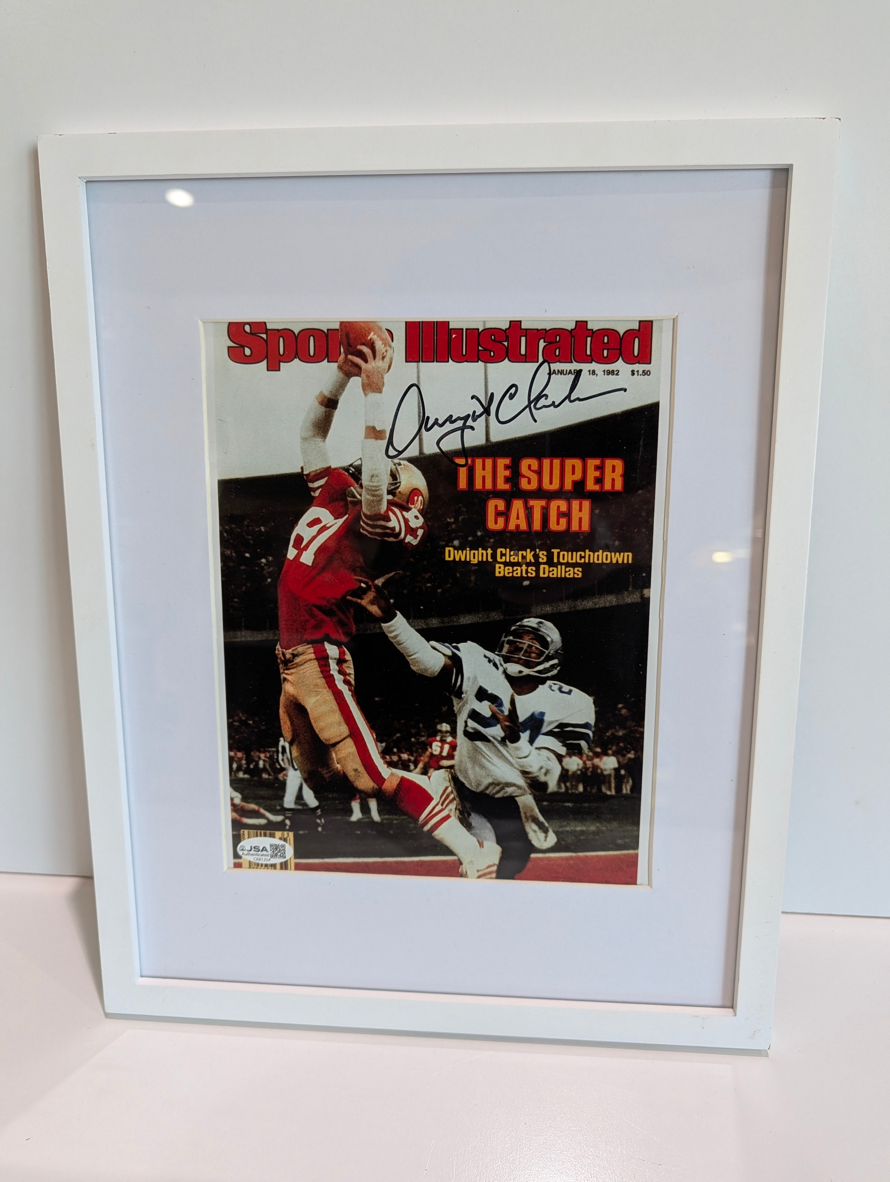 Dwight Clark - 8X10 Autograph