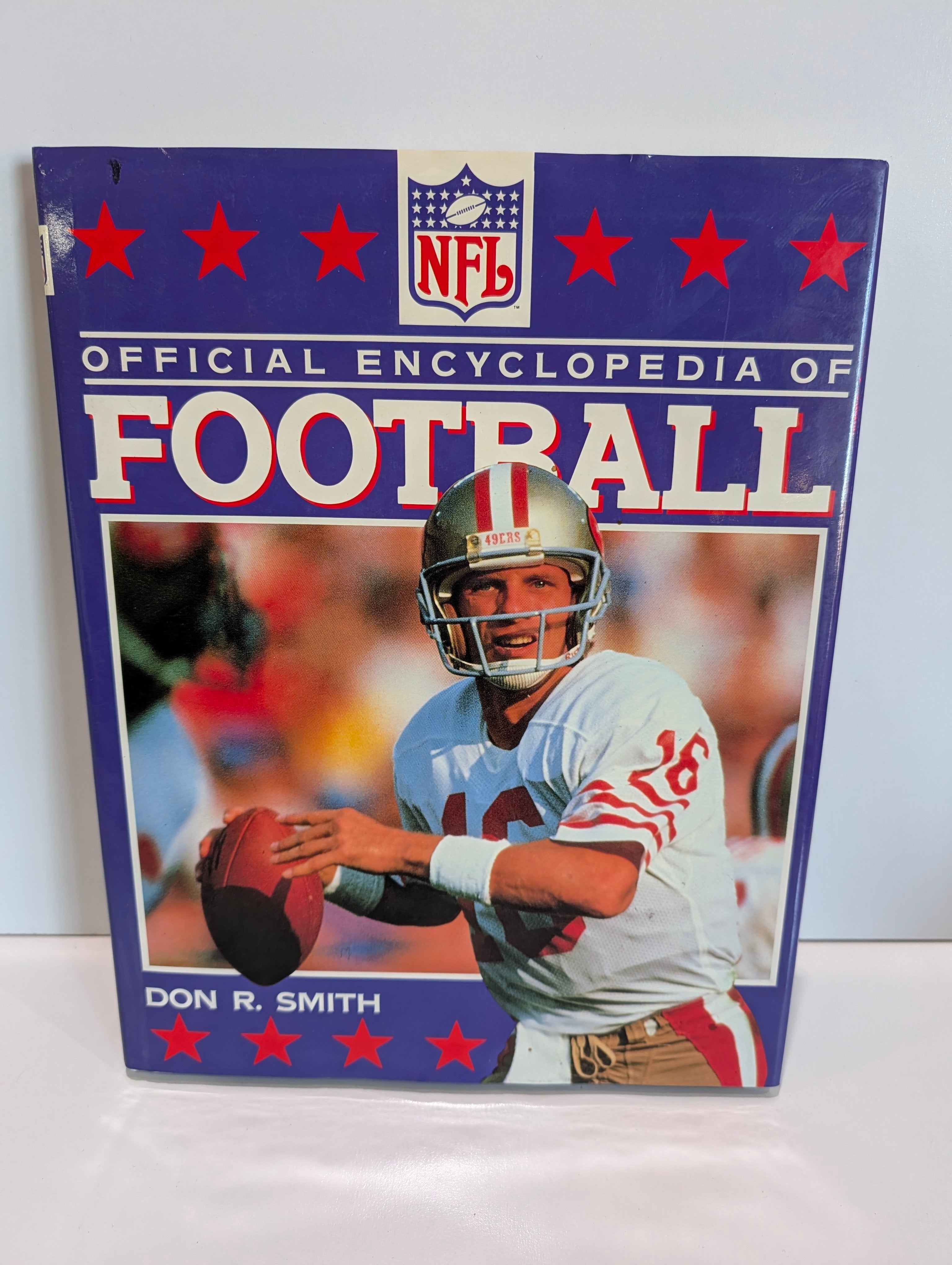 Official Encyclopedia Of Football NFL Hardcover Book Don R. Smith