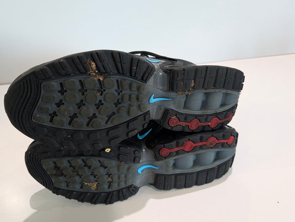 Nike Air Max DN HV2524-001 Black Blue Athletic Sneakers Mens Size 10 Shoes