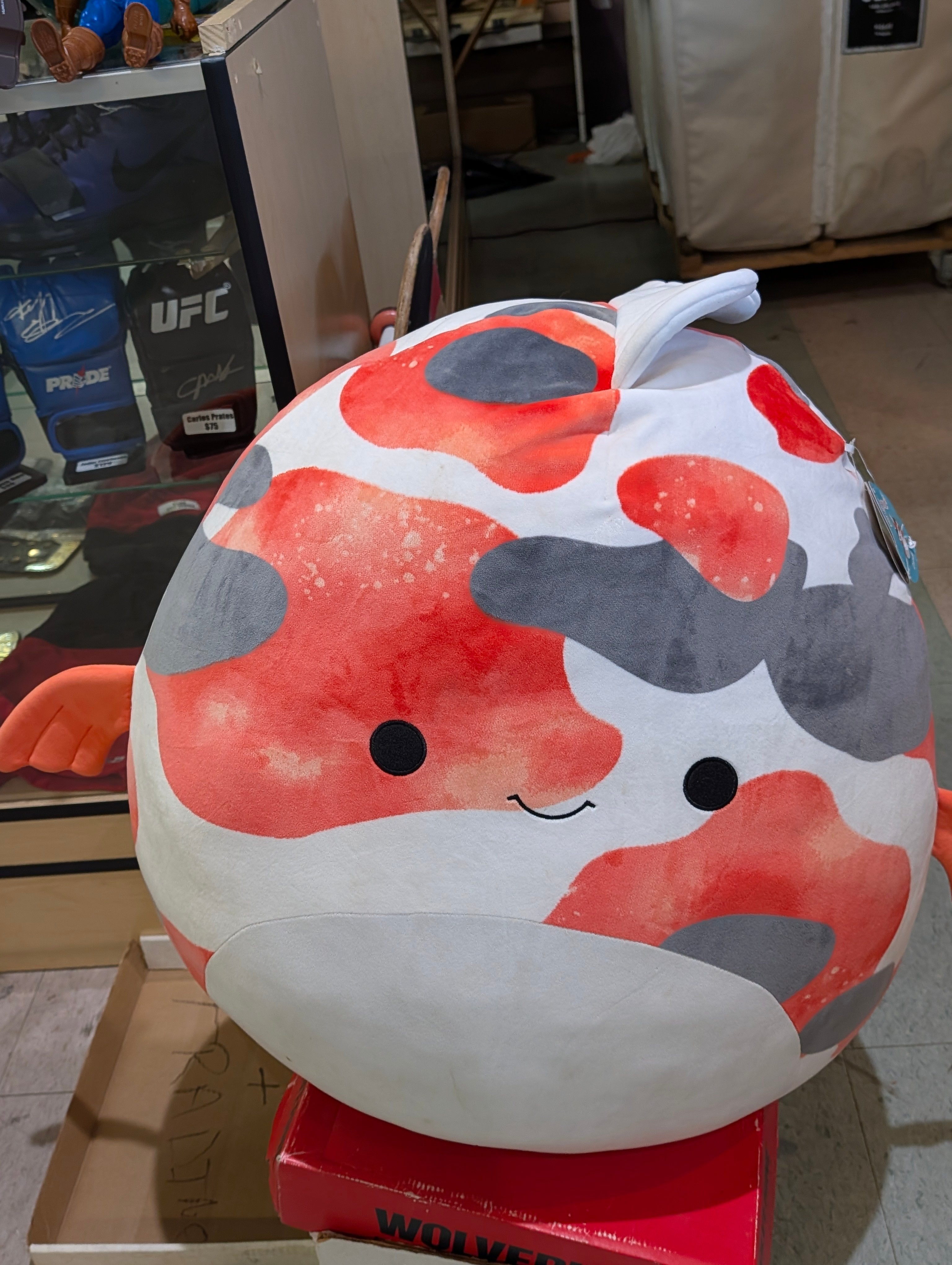 Squishmallows Dandii Koi Fish Plush Pillow Large Jazwares