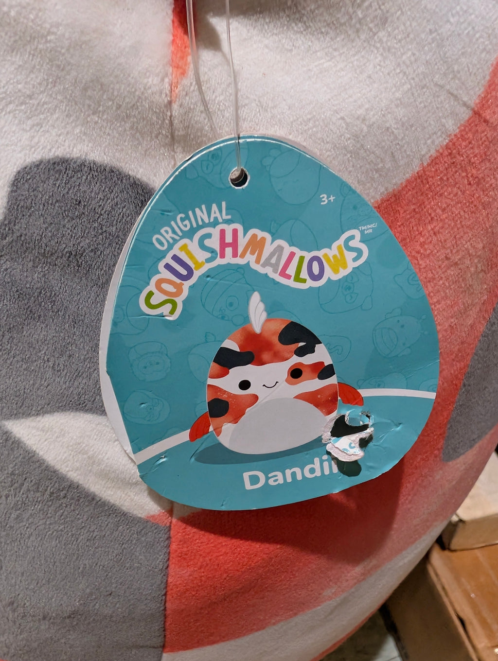 Squishmallows Dandii Koi Fish Plush Pillow Large Jazwares