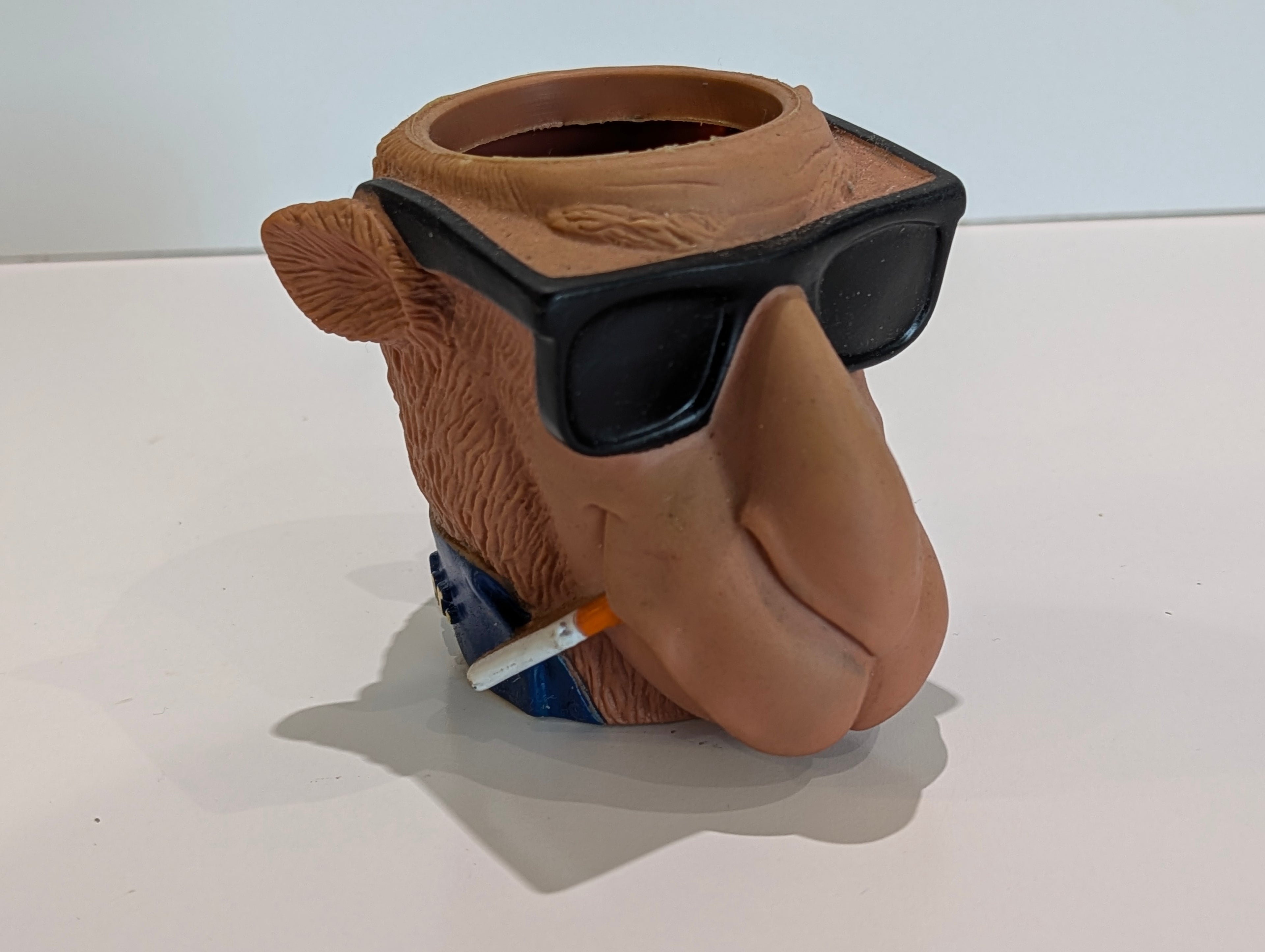 Vintage 1991 Joe Camel Kool Buddies Beer Can Holder Koozie Sunglasses Mug