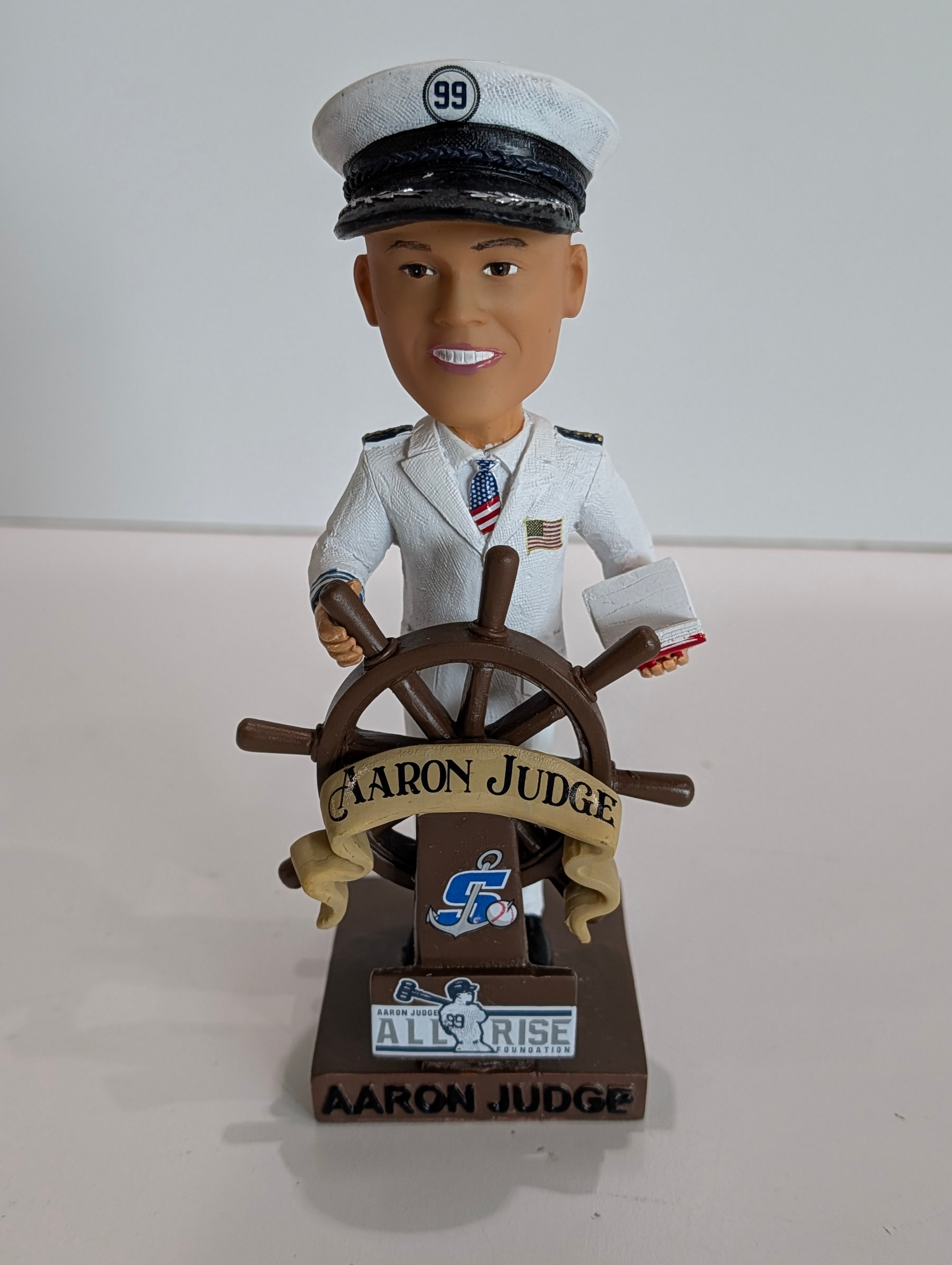 2025 Aaron Judge Bobblehead Stockton SGA All Rise NY Yankees New York Captain