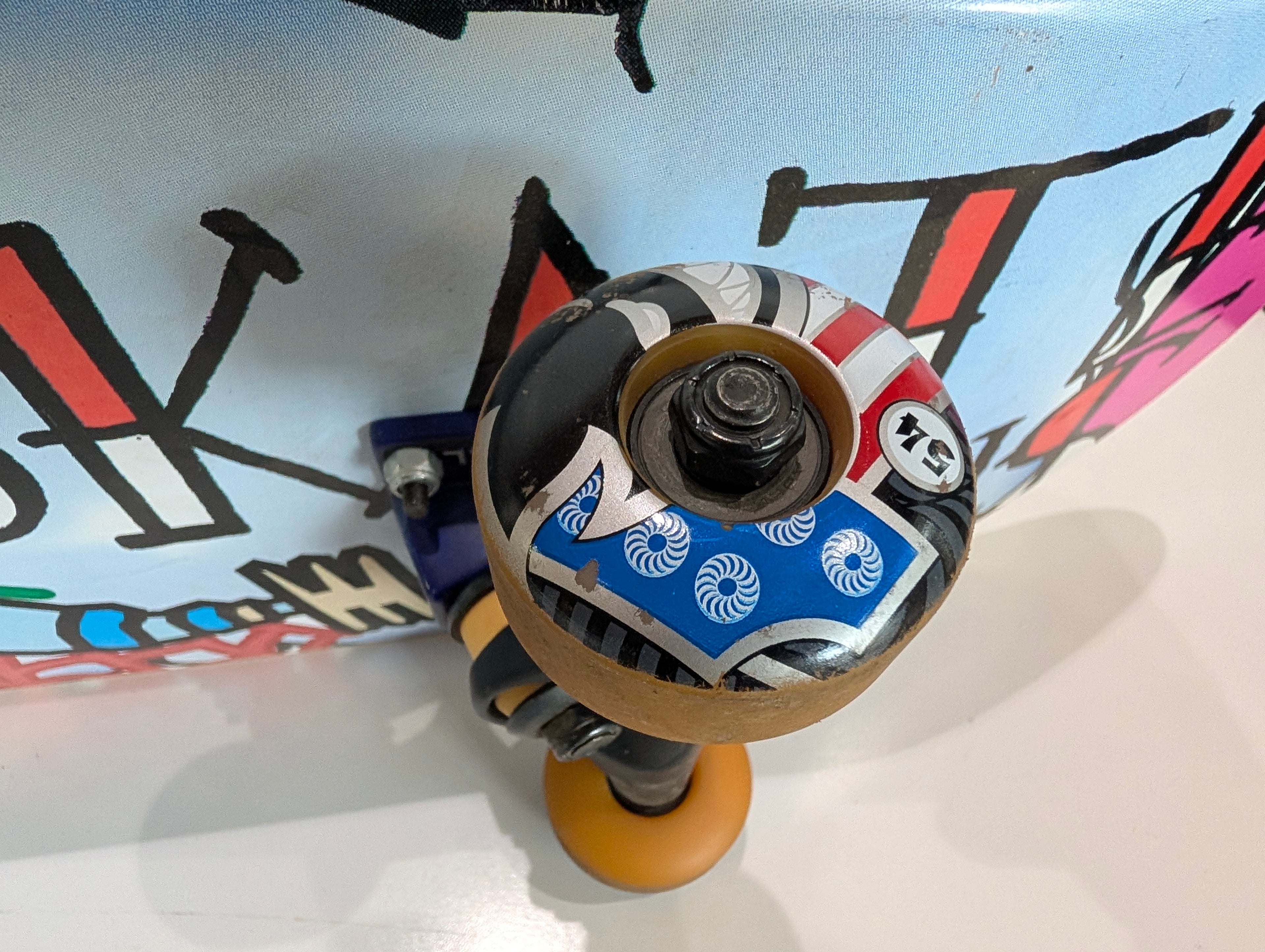 Freak Skateboard Complete Deck Industrial Trucks 51mm Wheels Graphic Board