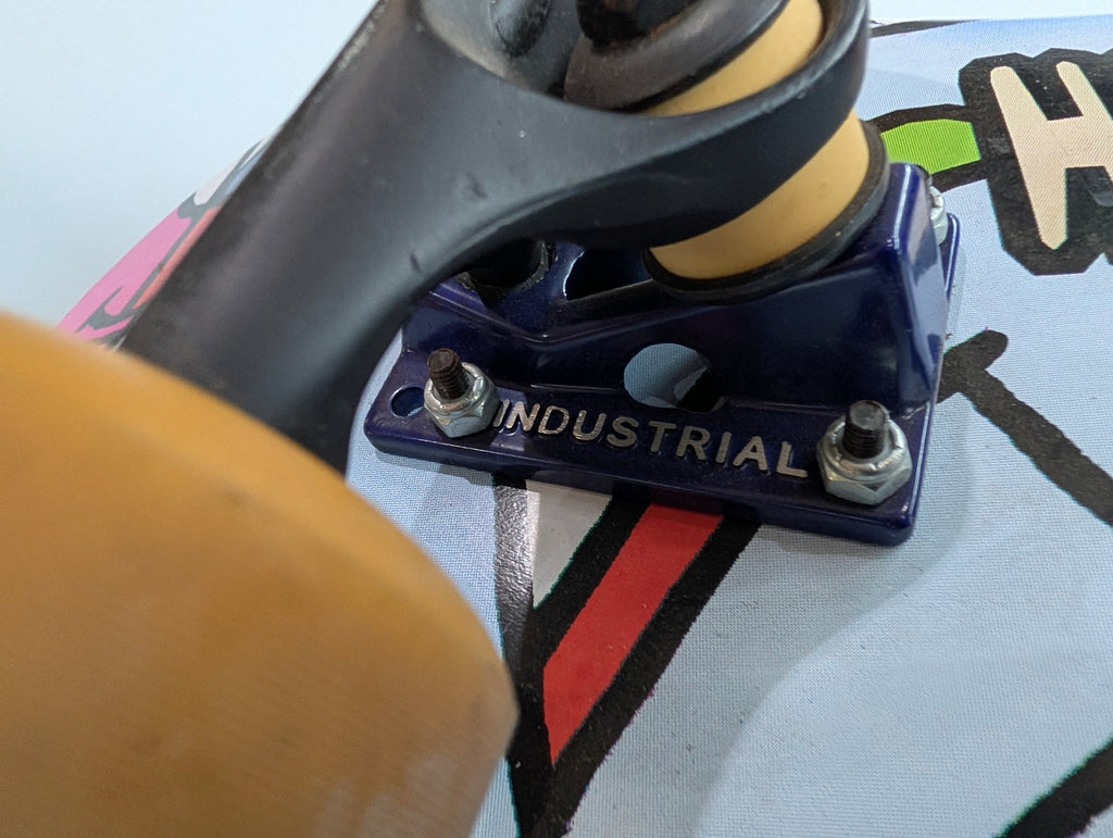 Freak Skateboard Complete Deck Industrial Trucks 51mm Wheels Graphic Board