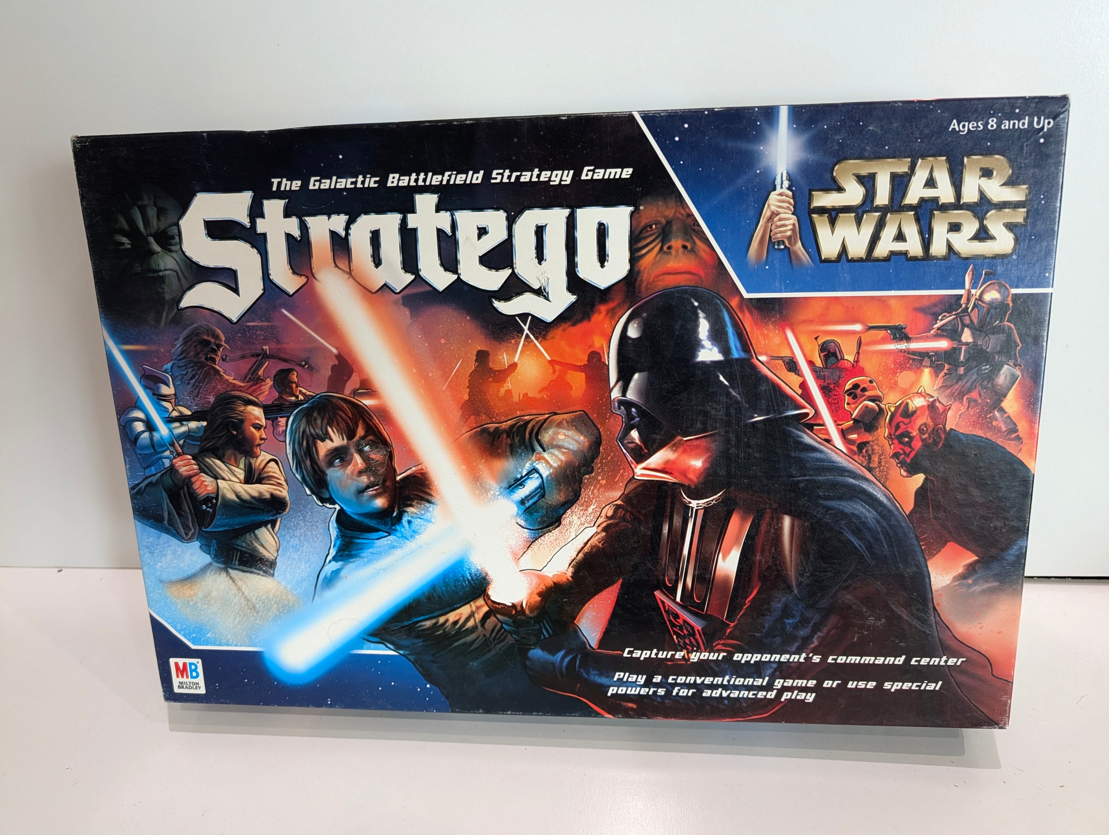 Star Wars Stratego Board Game Milton Bradley Galactic Battlefield Strategy Game