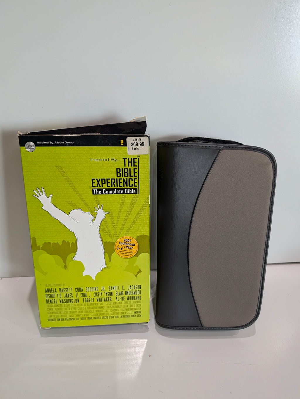 The Bible Experience Complete Bible Audio CD Set 2007 Audiobook Case